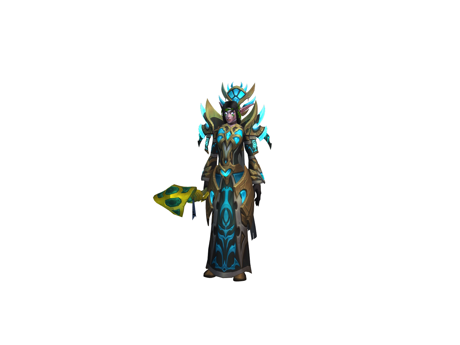 lyrael 3D character render