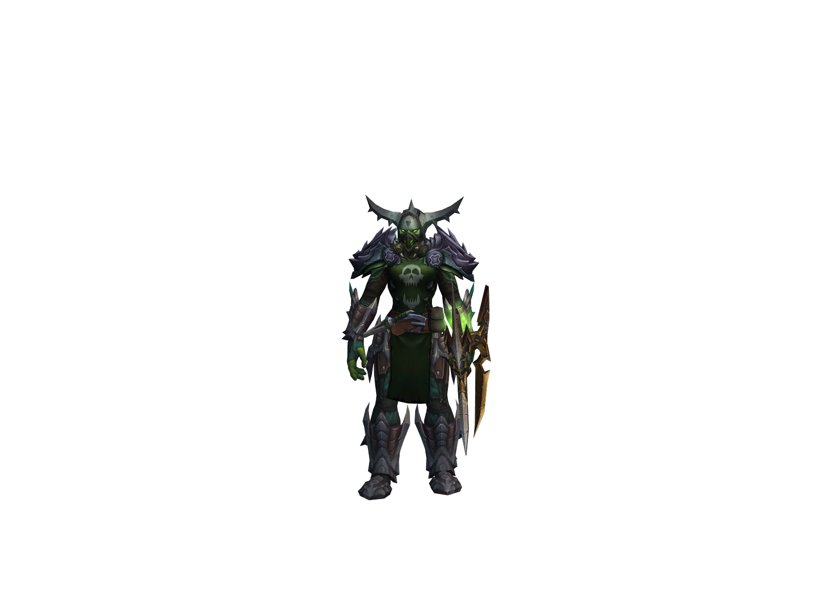 Baccarry 3D character render