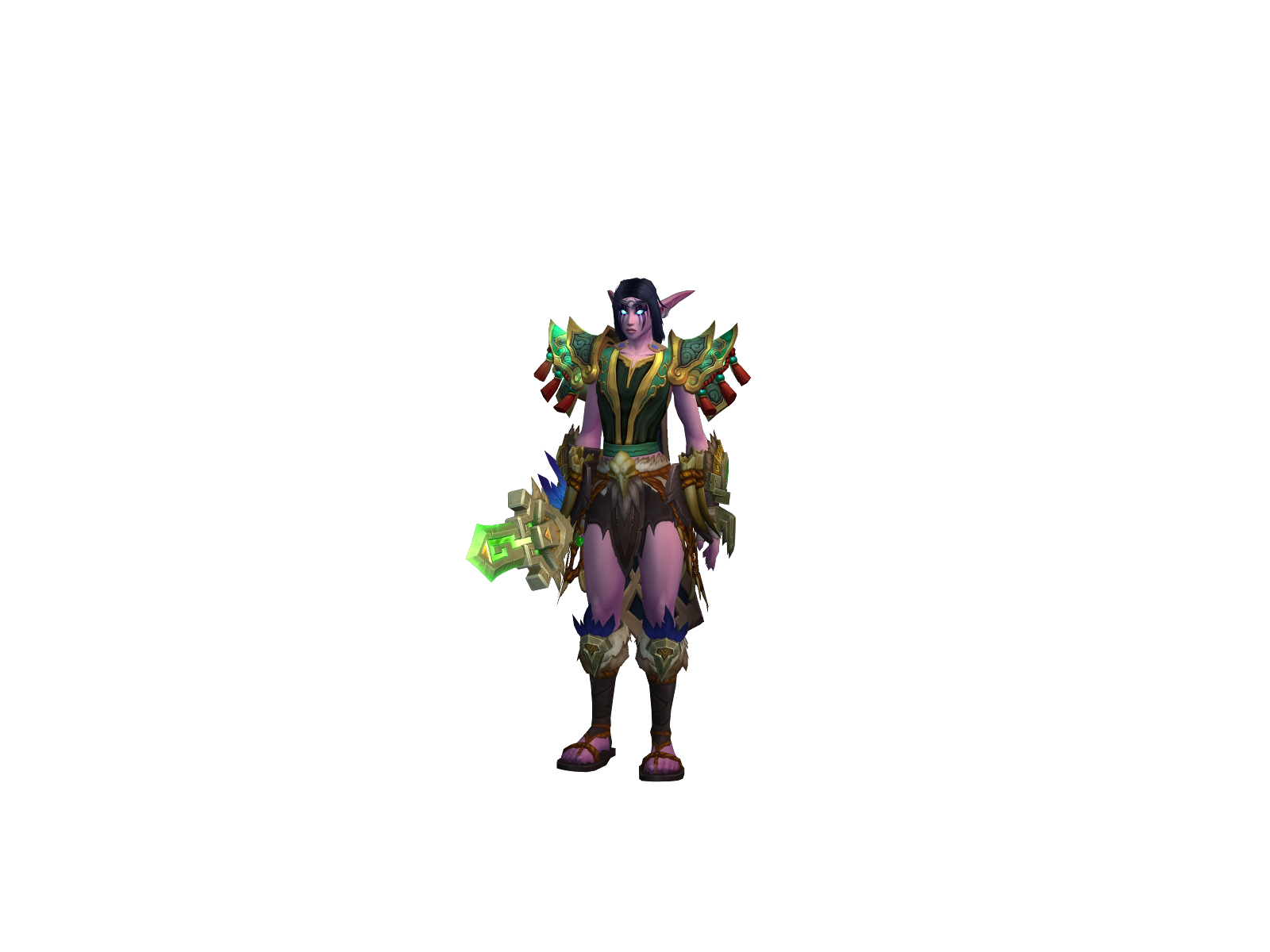 Radnik 3D character render