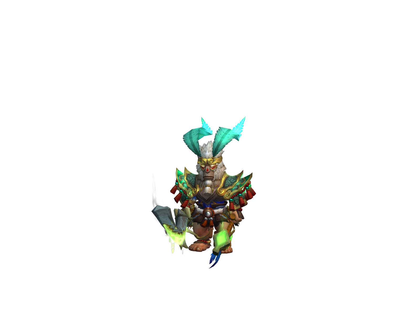 Zoof 3D character render