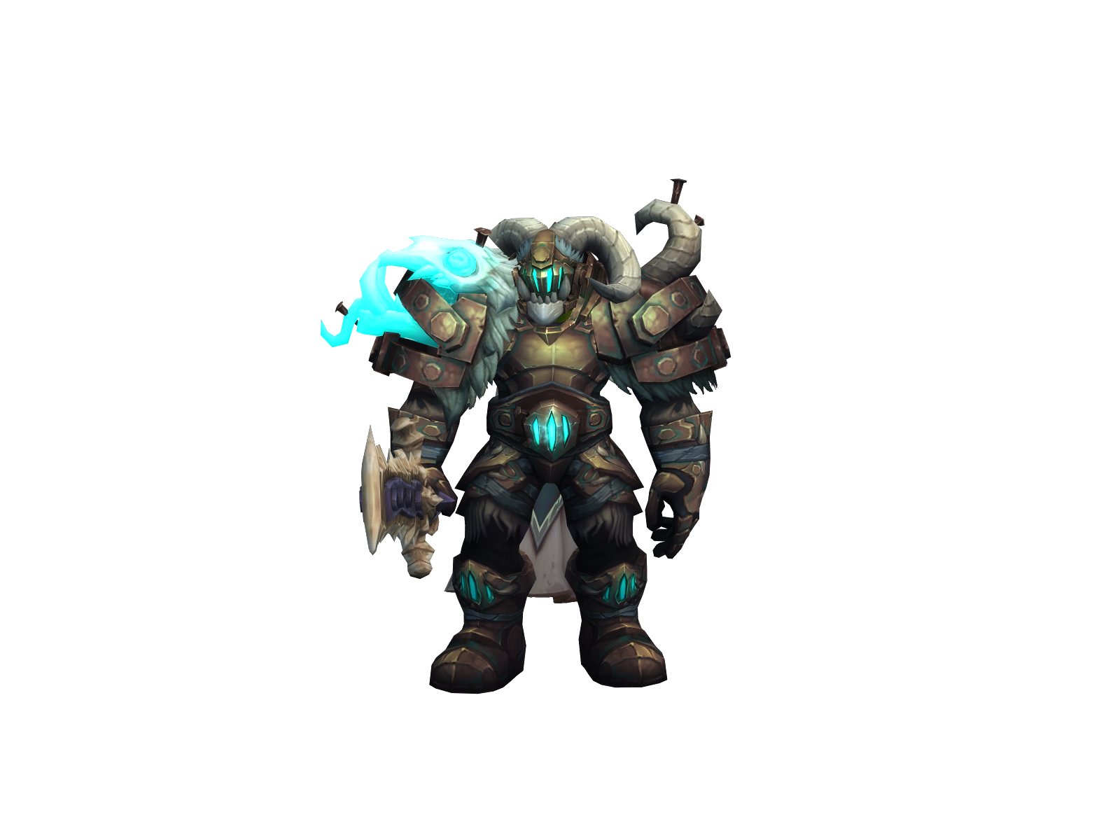 Krayzil 3D character render
