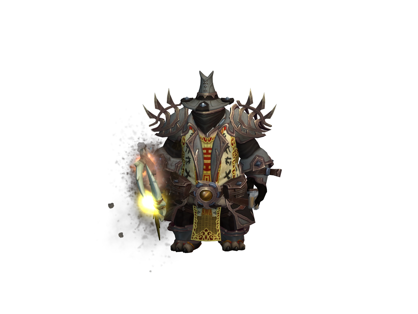 Wíndwalker 3D character render