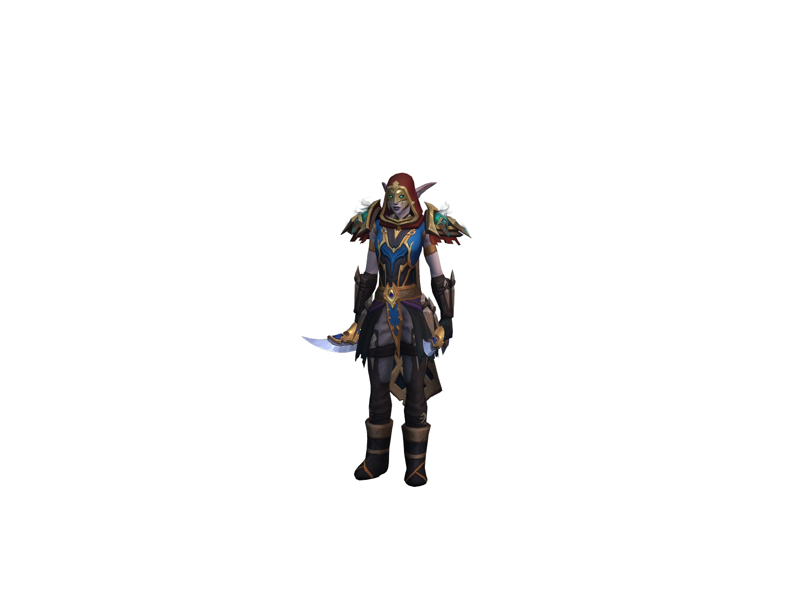 Aelyria 3D character render