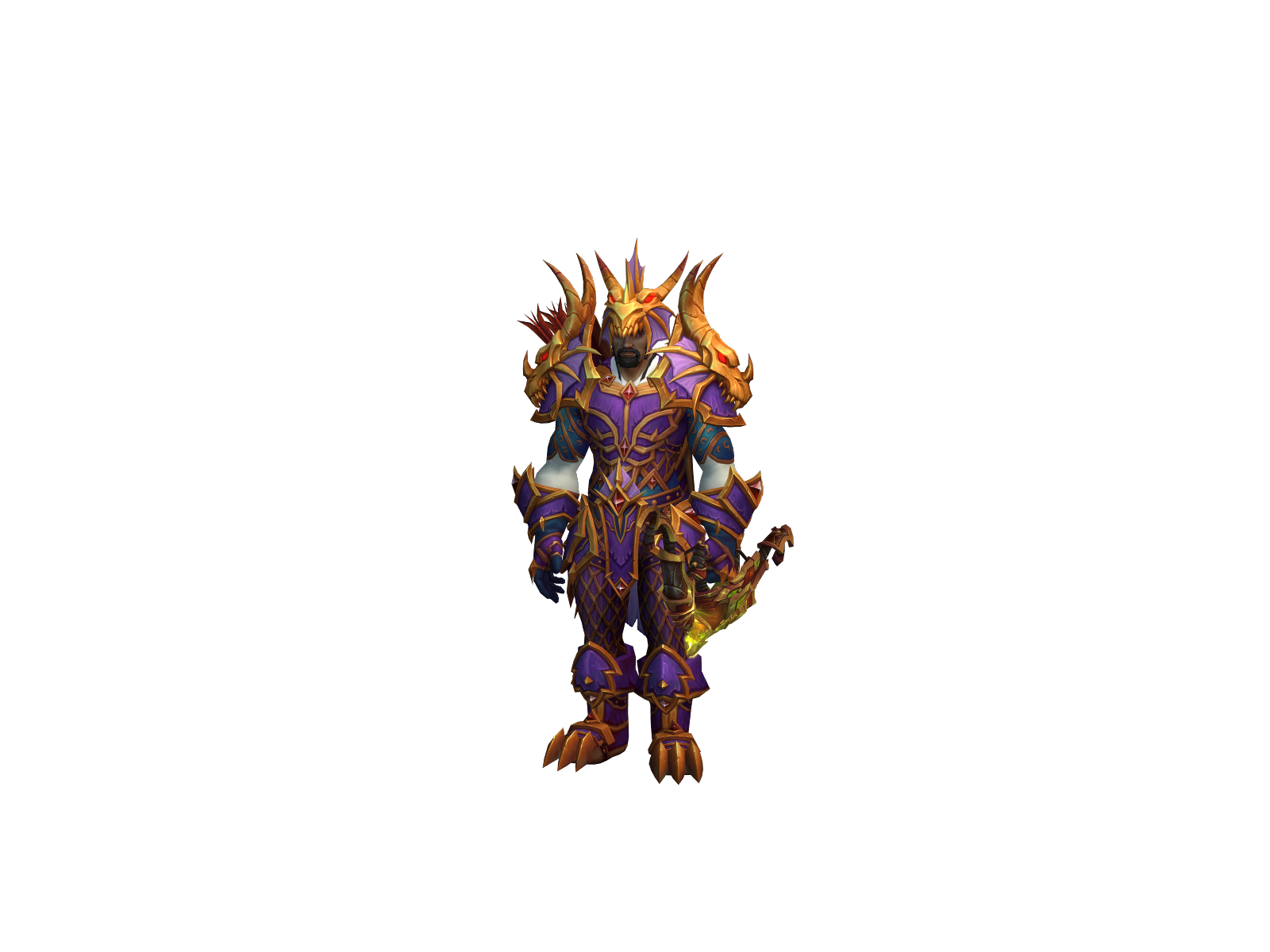 Silverline 3D character render