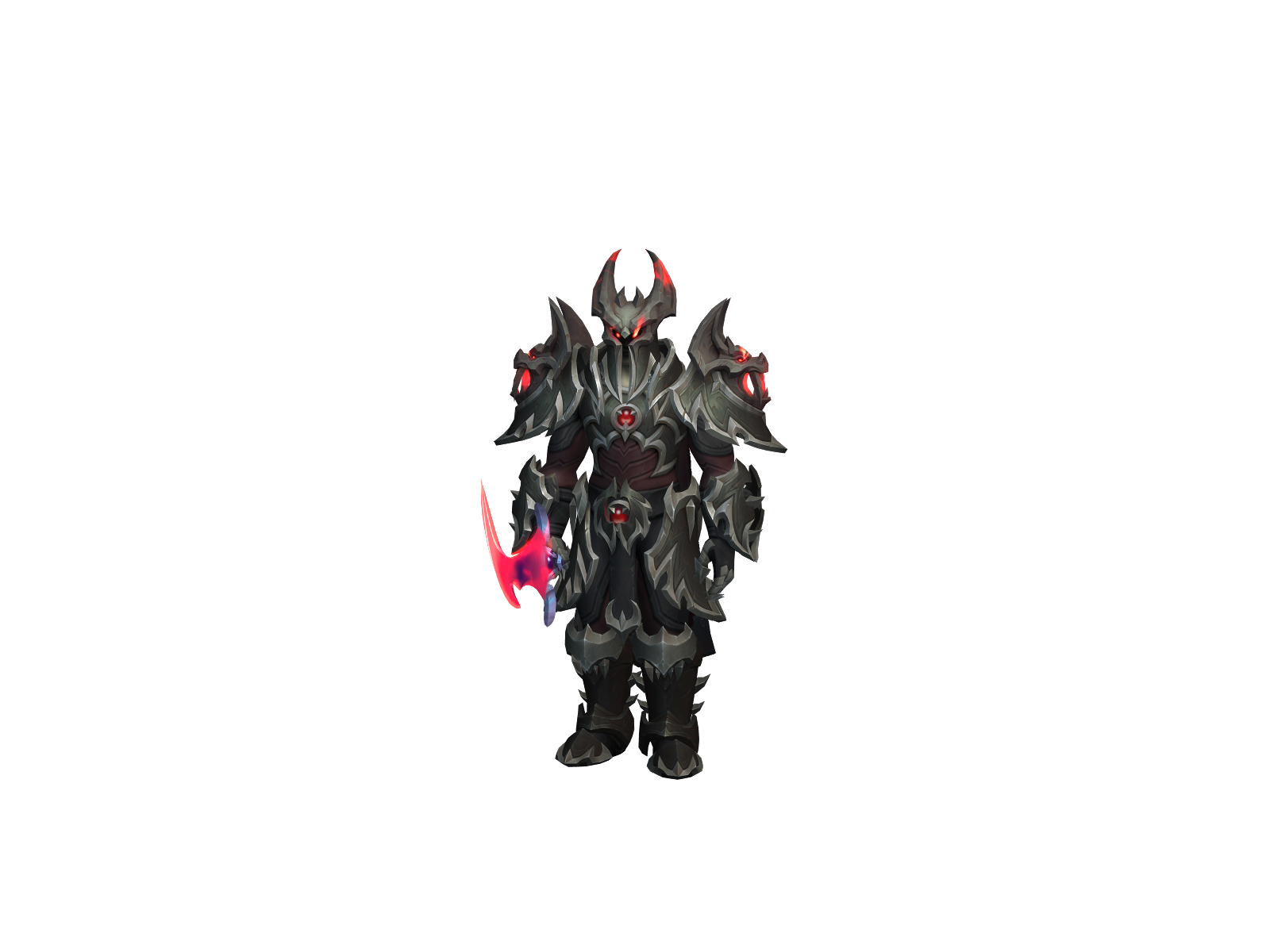 Nergal 3D character render