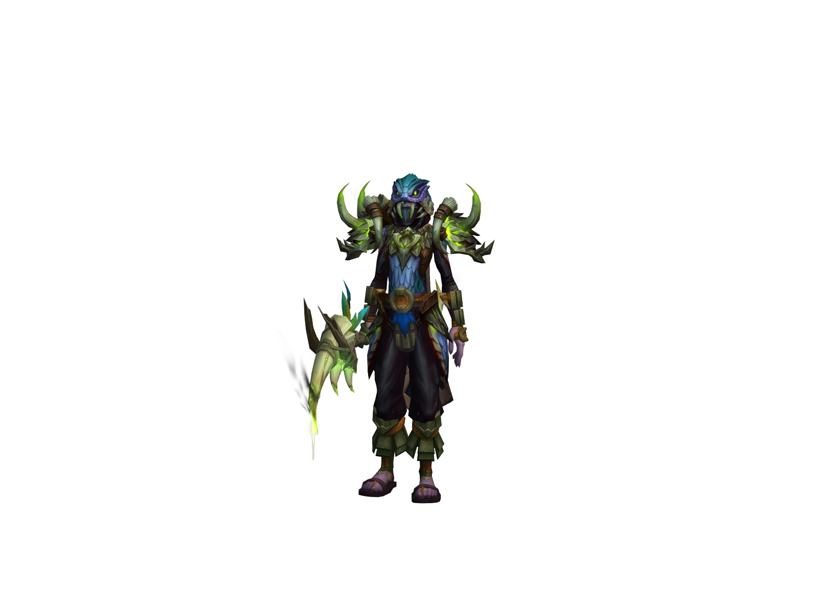 Nikra 3D character render