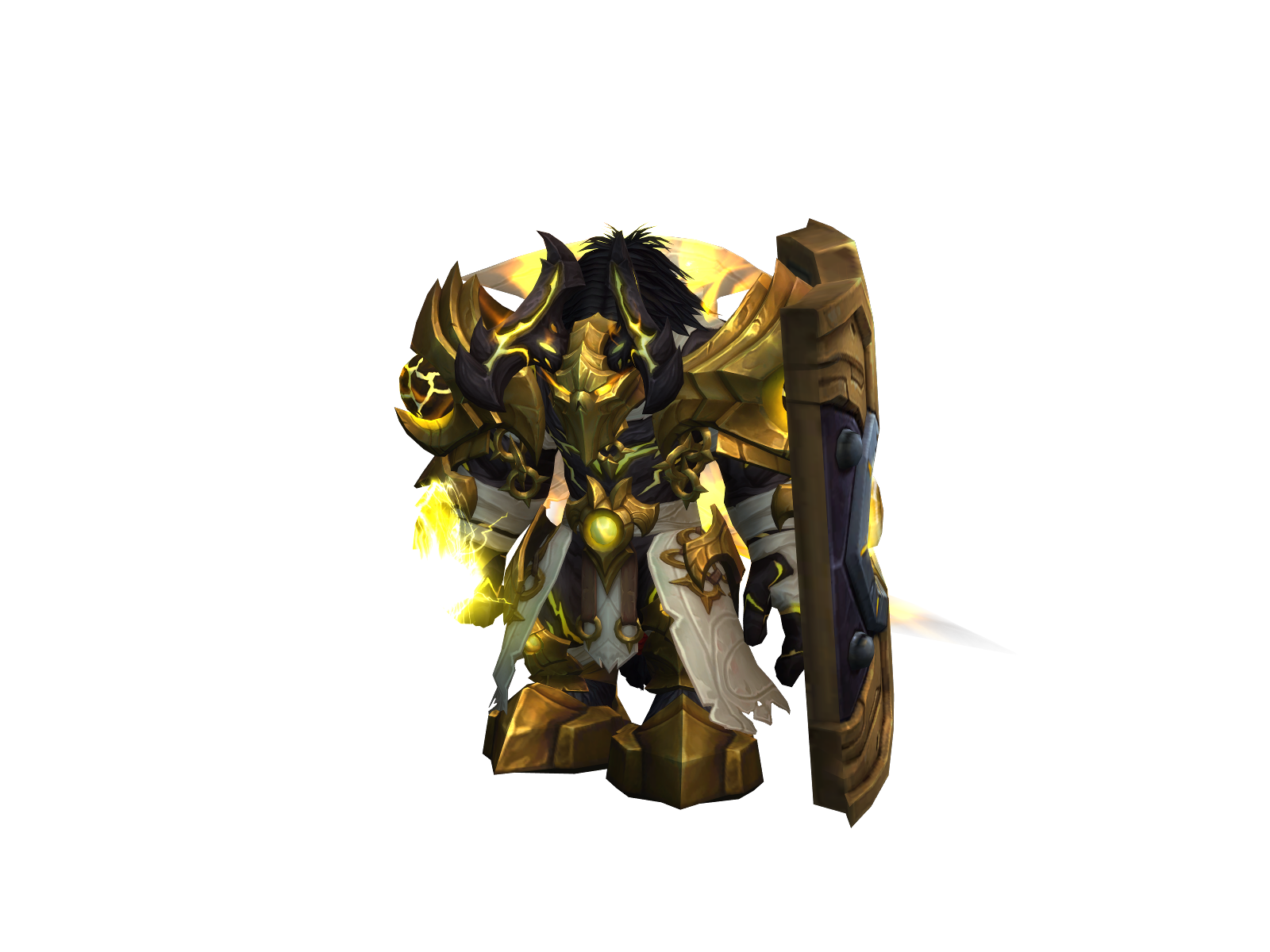 Horn 3D character render
