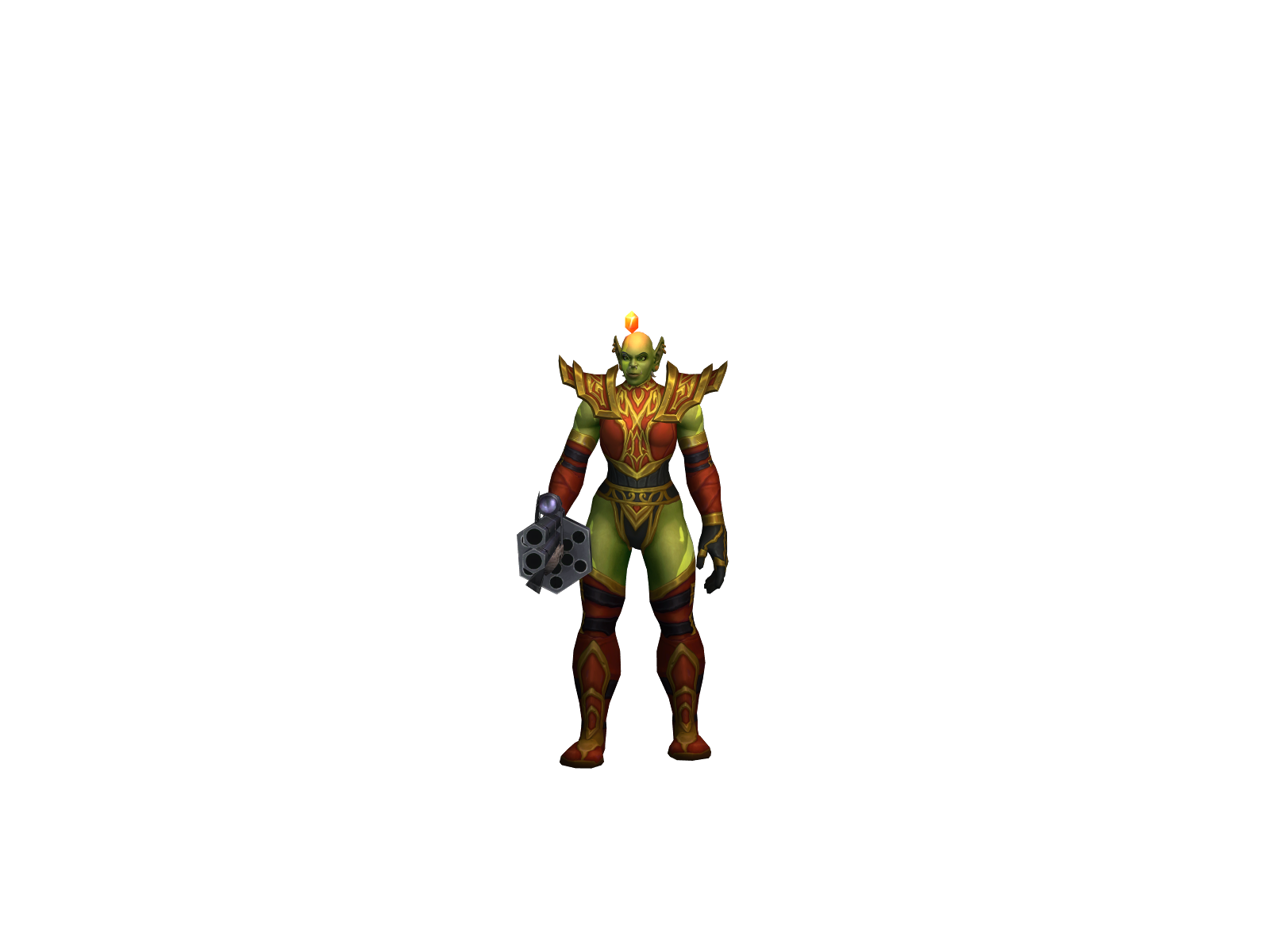 Xrisis 3D character render