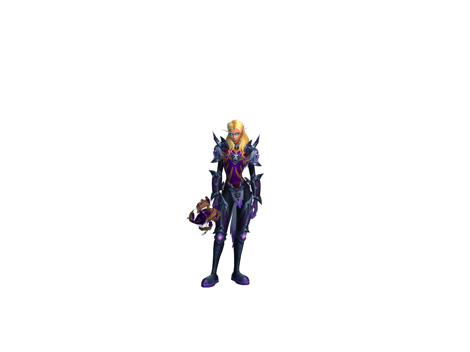 Loulouna 3D character render