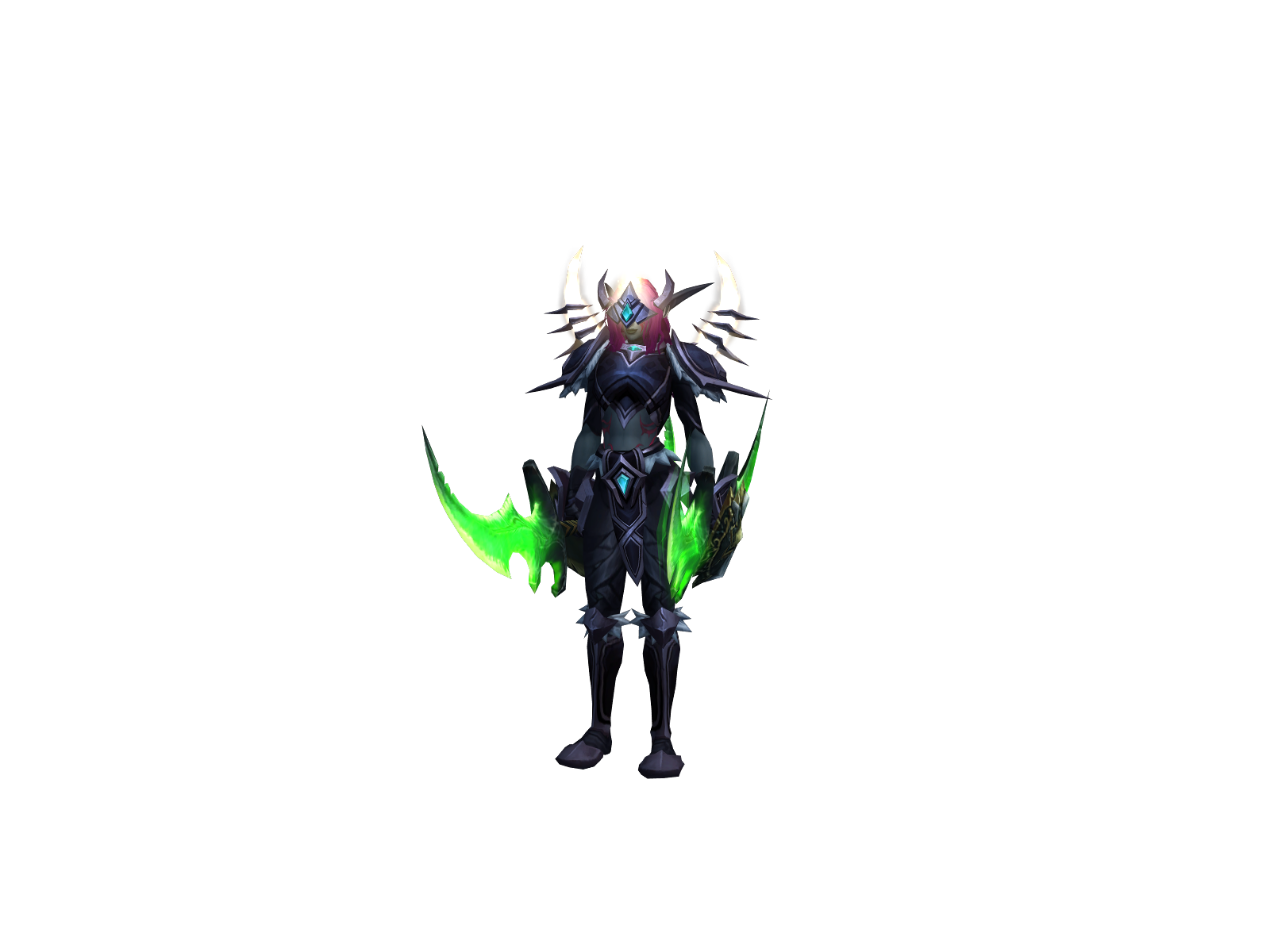 Illidarisi 3D character render