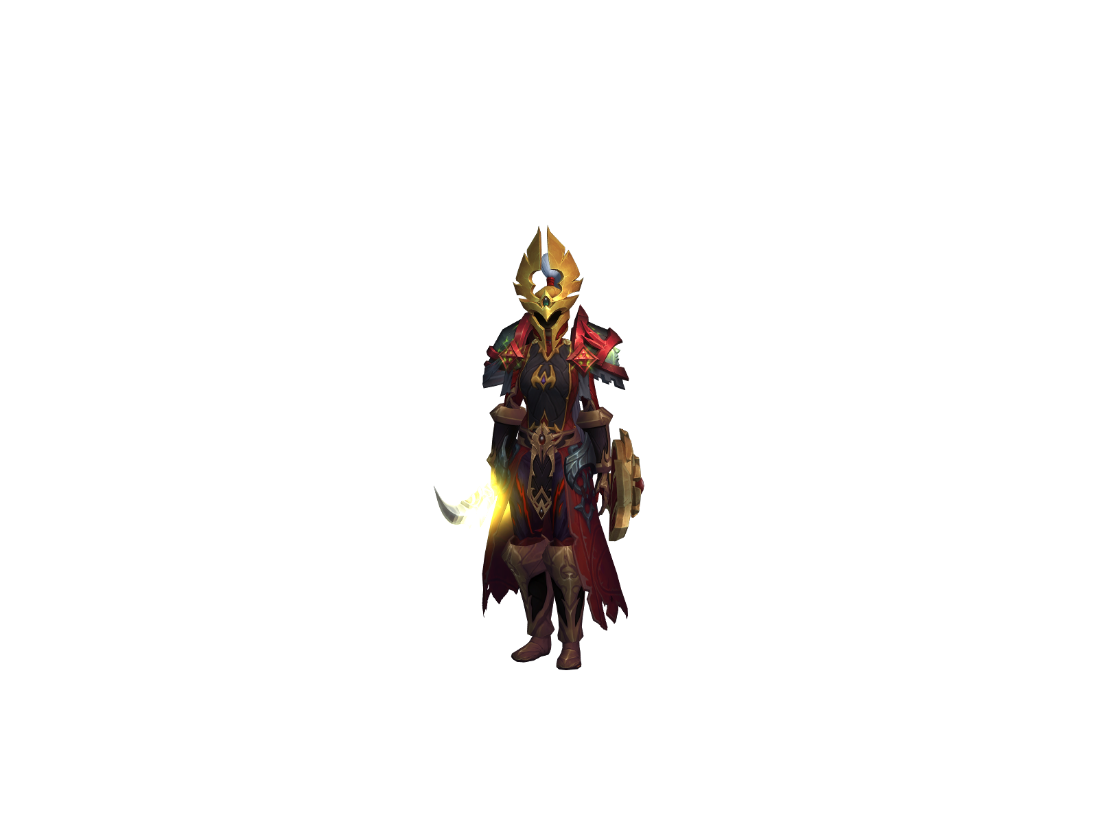 Auriol 3D character render