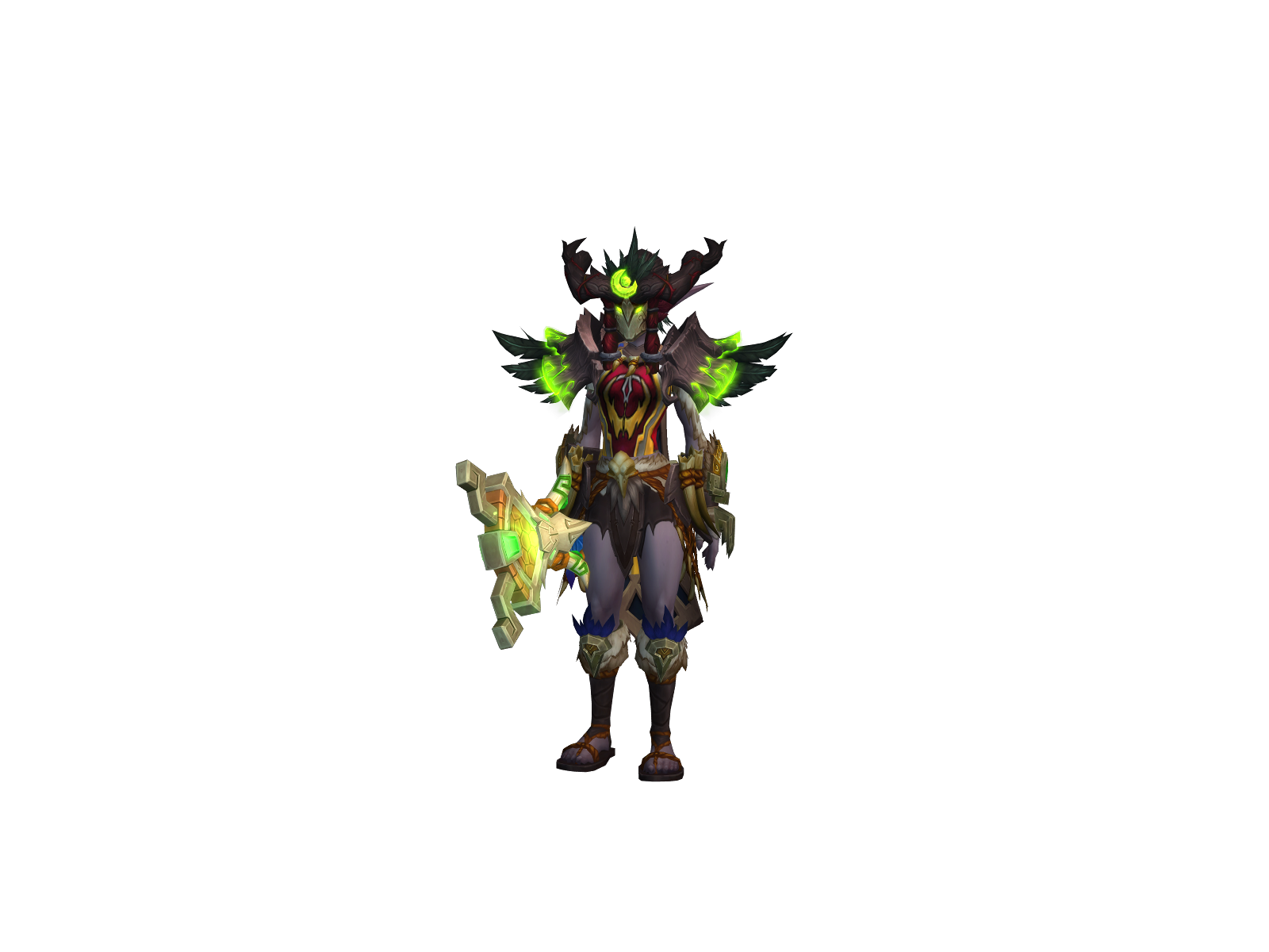 Reversorina 3D character render