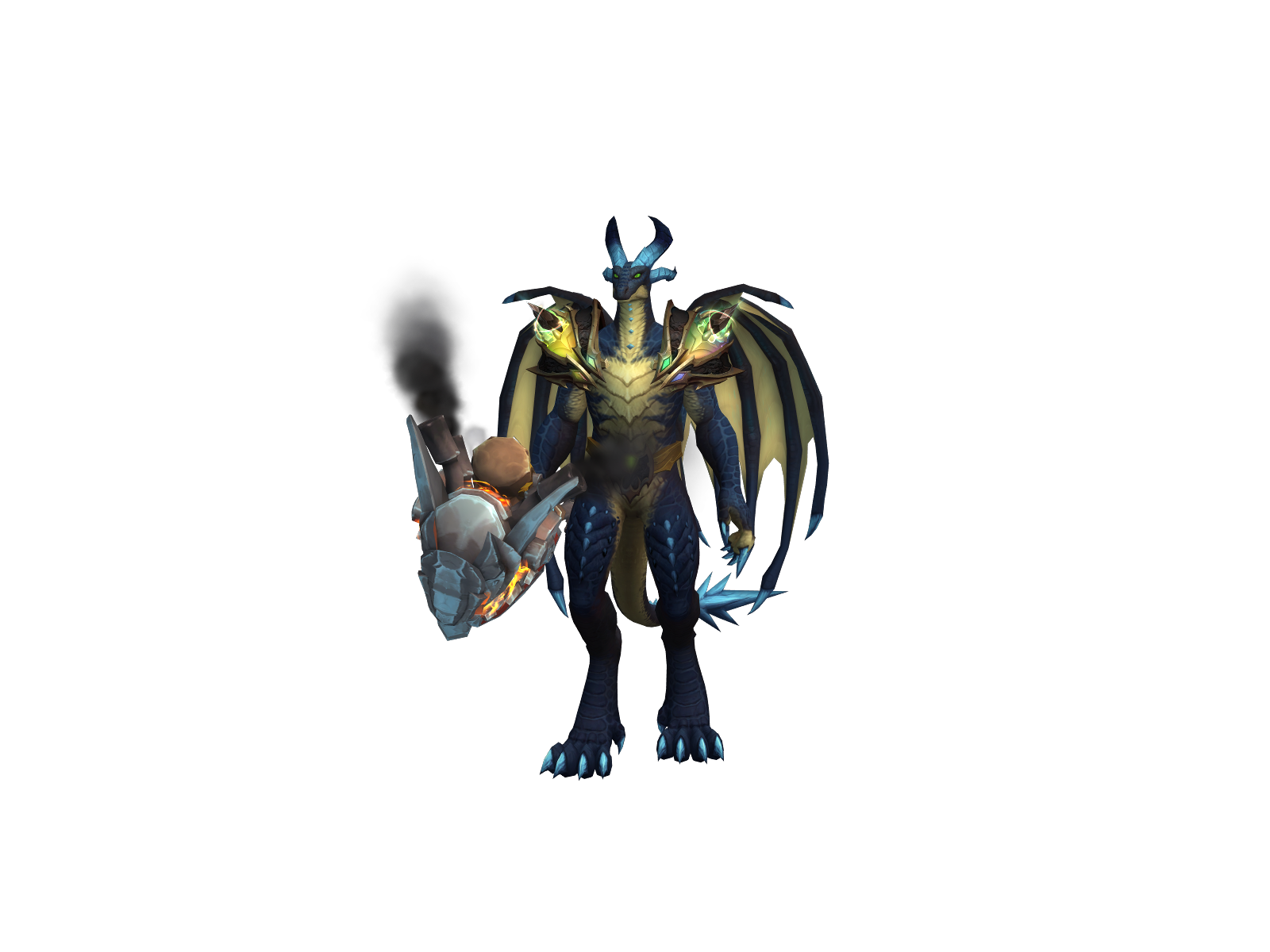 Galakrond 3D character render