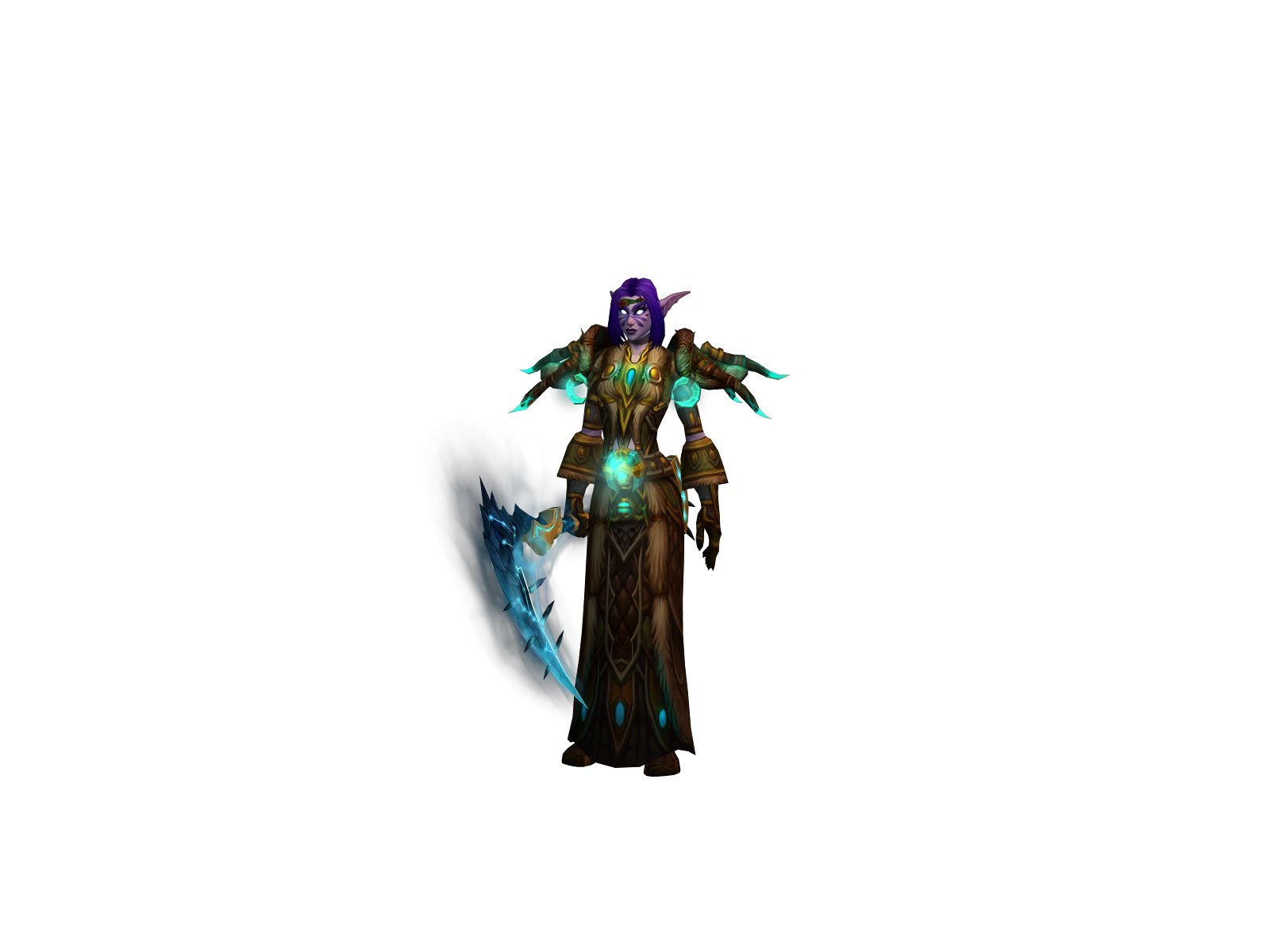 Zedomeld 3D character render