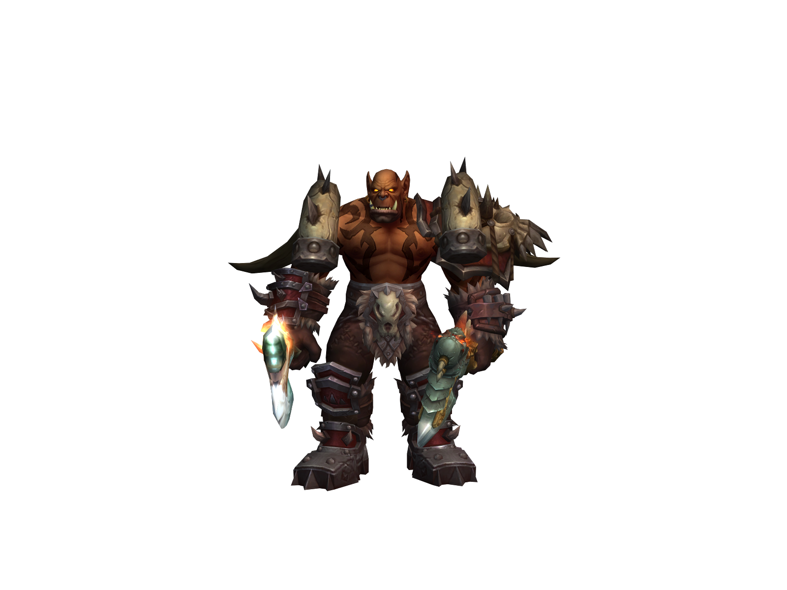 Hellscreamer 3D character render