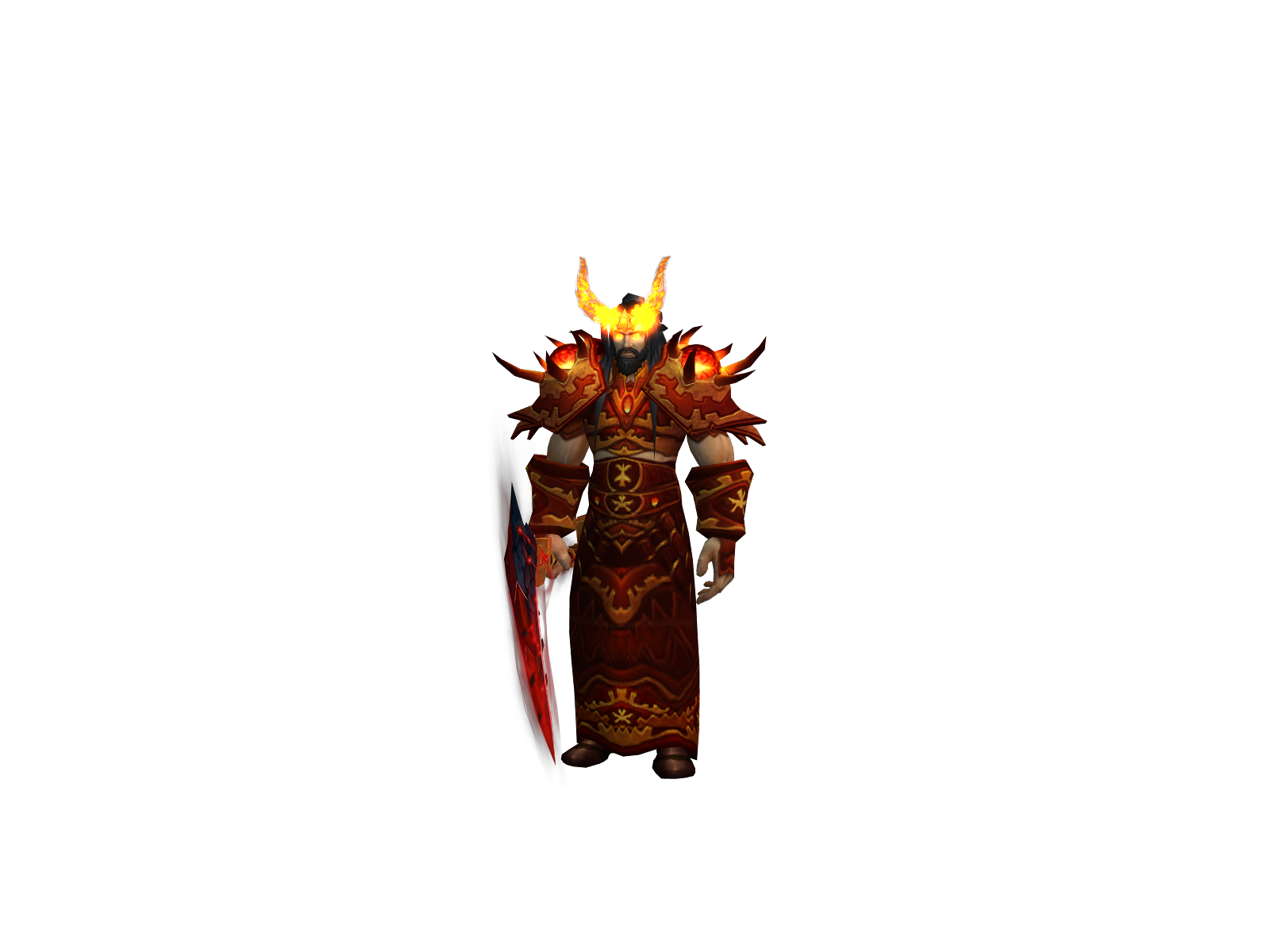 Blackzor 3D character render