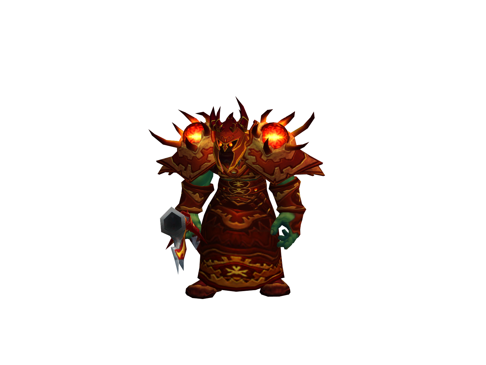 Melissahòórn 3D character render