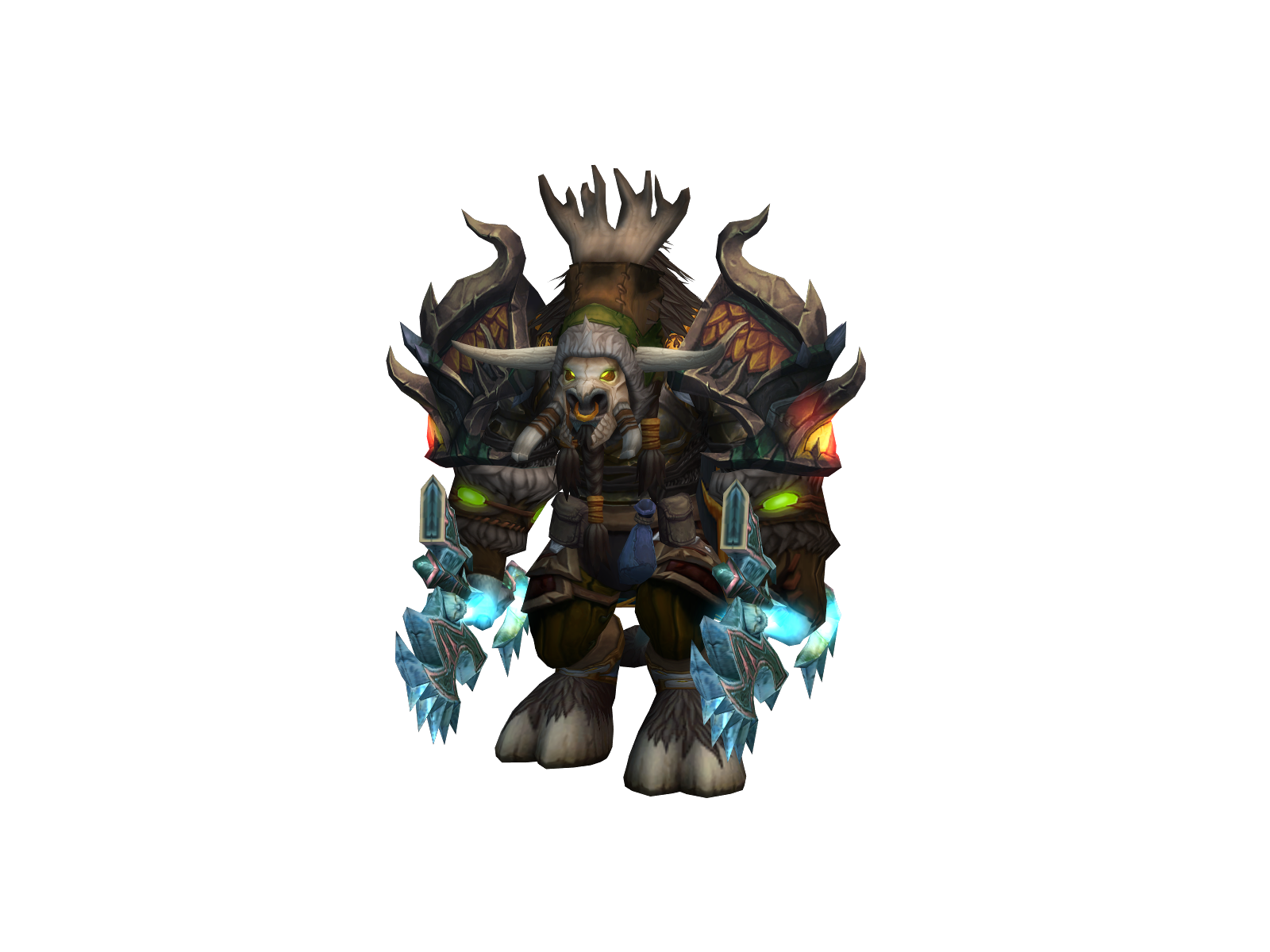 Teriux 3D character render