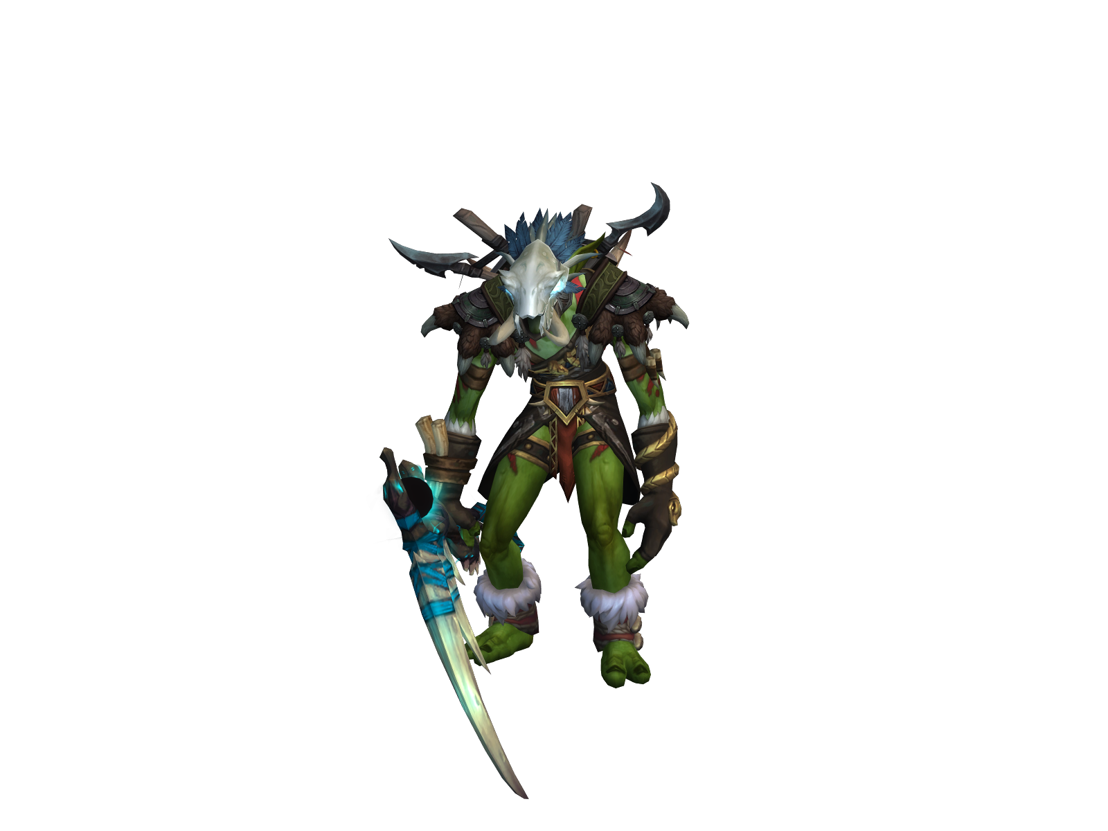 Zulrakka 3D character render