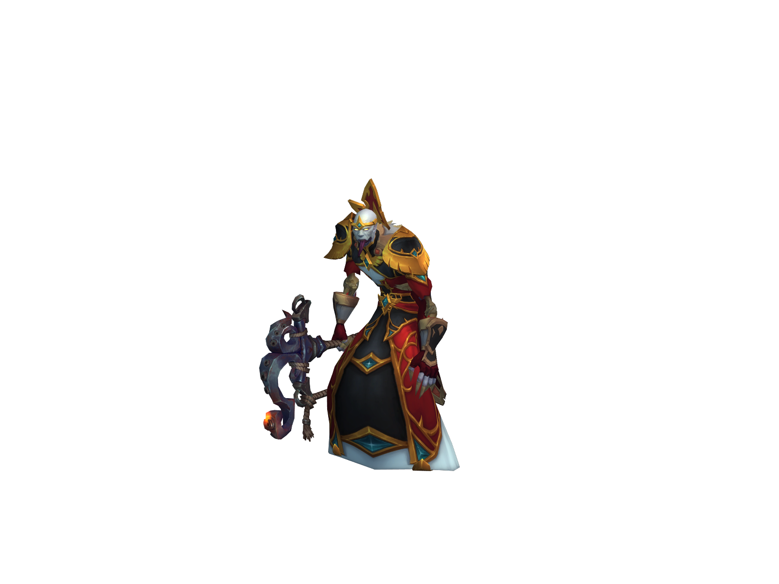 Trelogiatros 3D character render