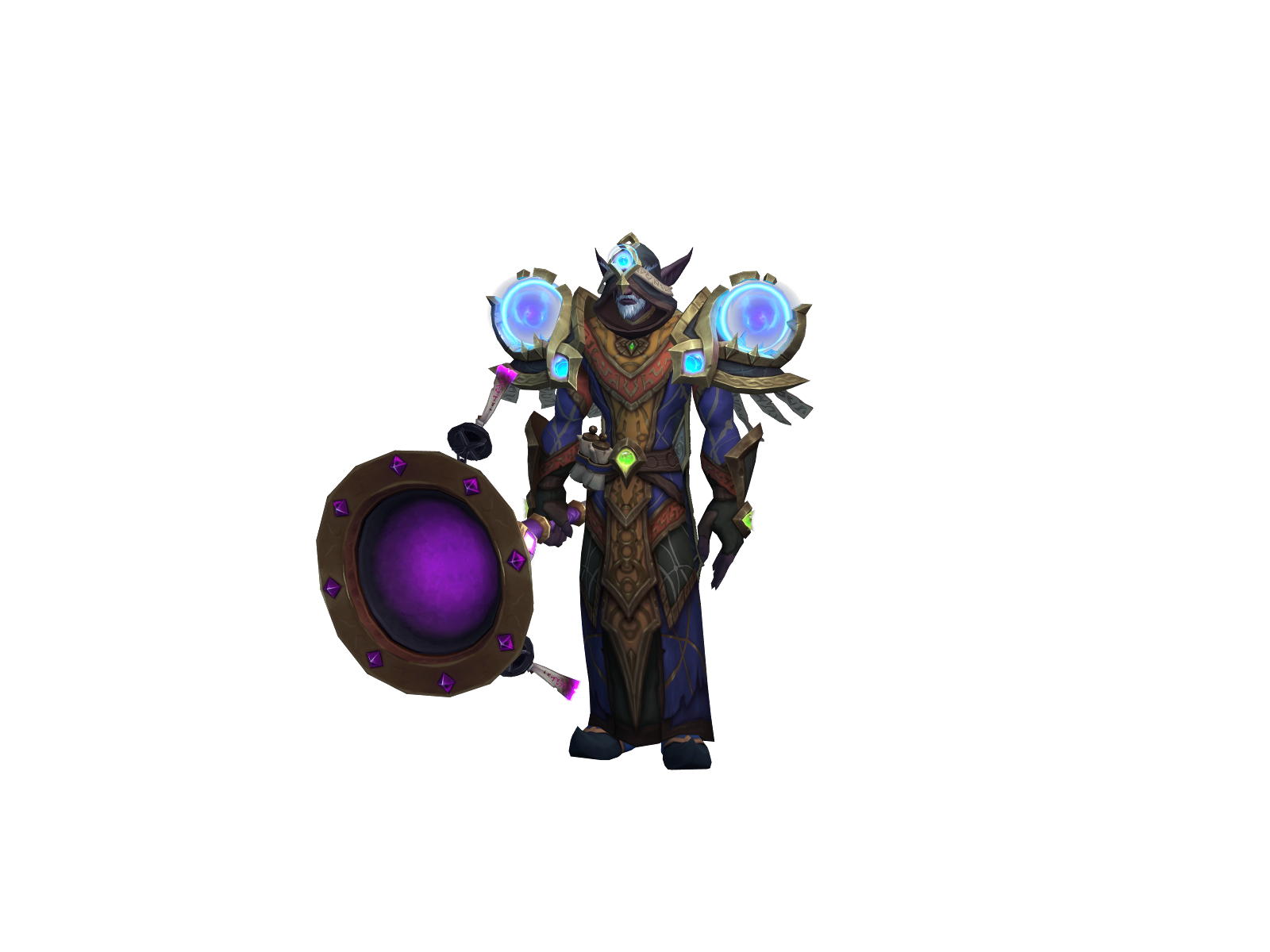 Bluedice 3D character render