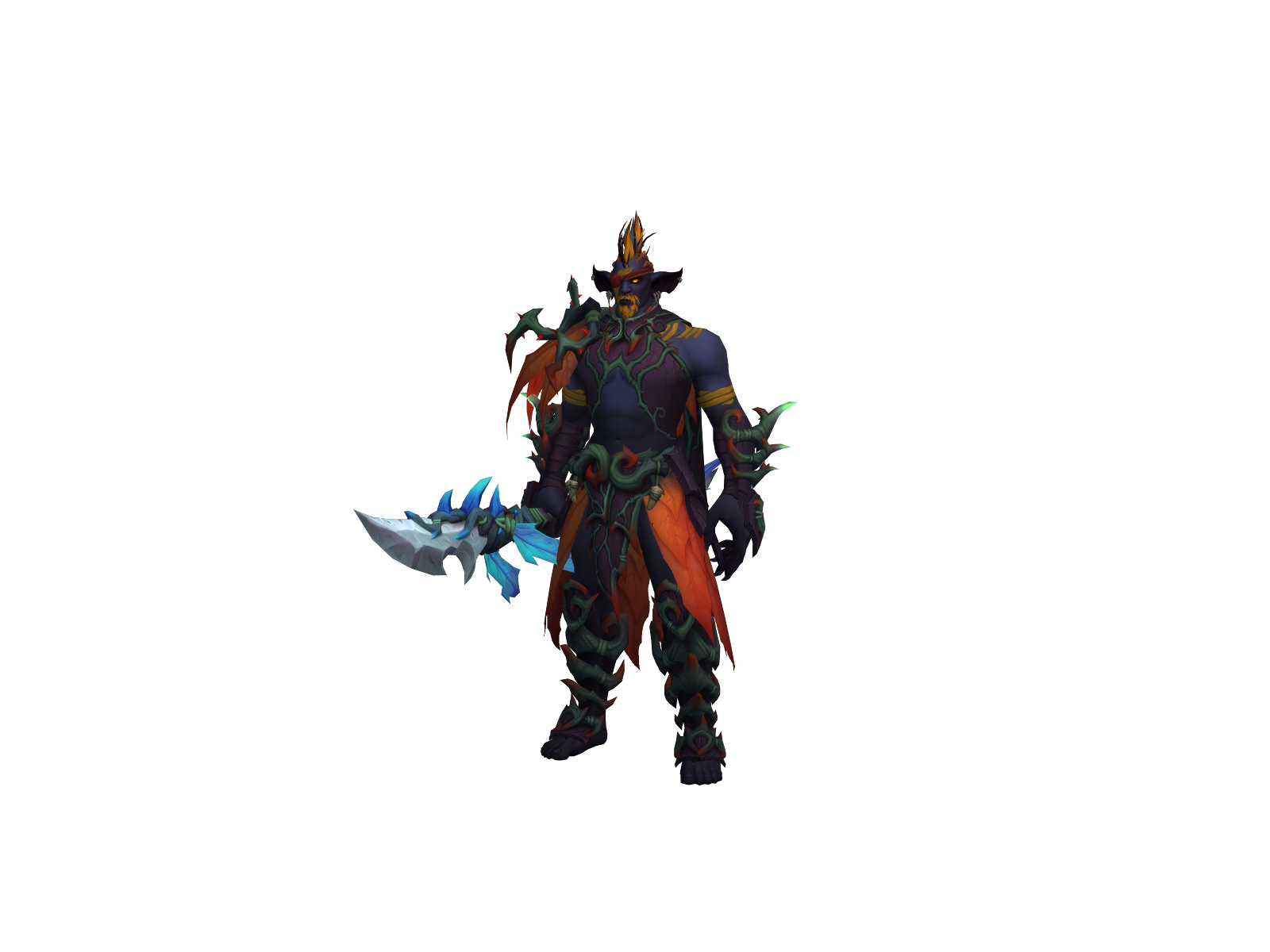 Wildpuss 3D character render