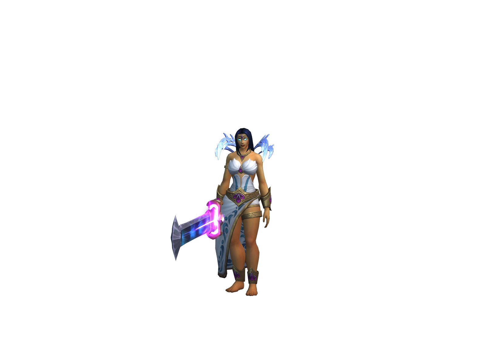 Chifuyu 3D character render