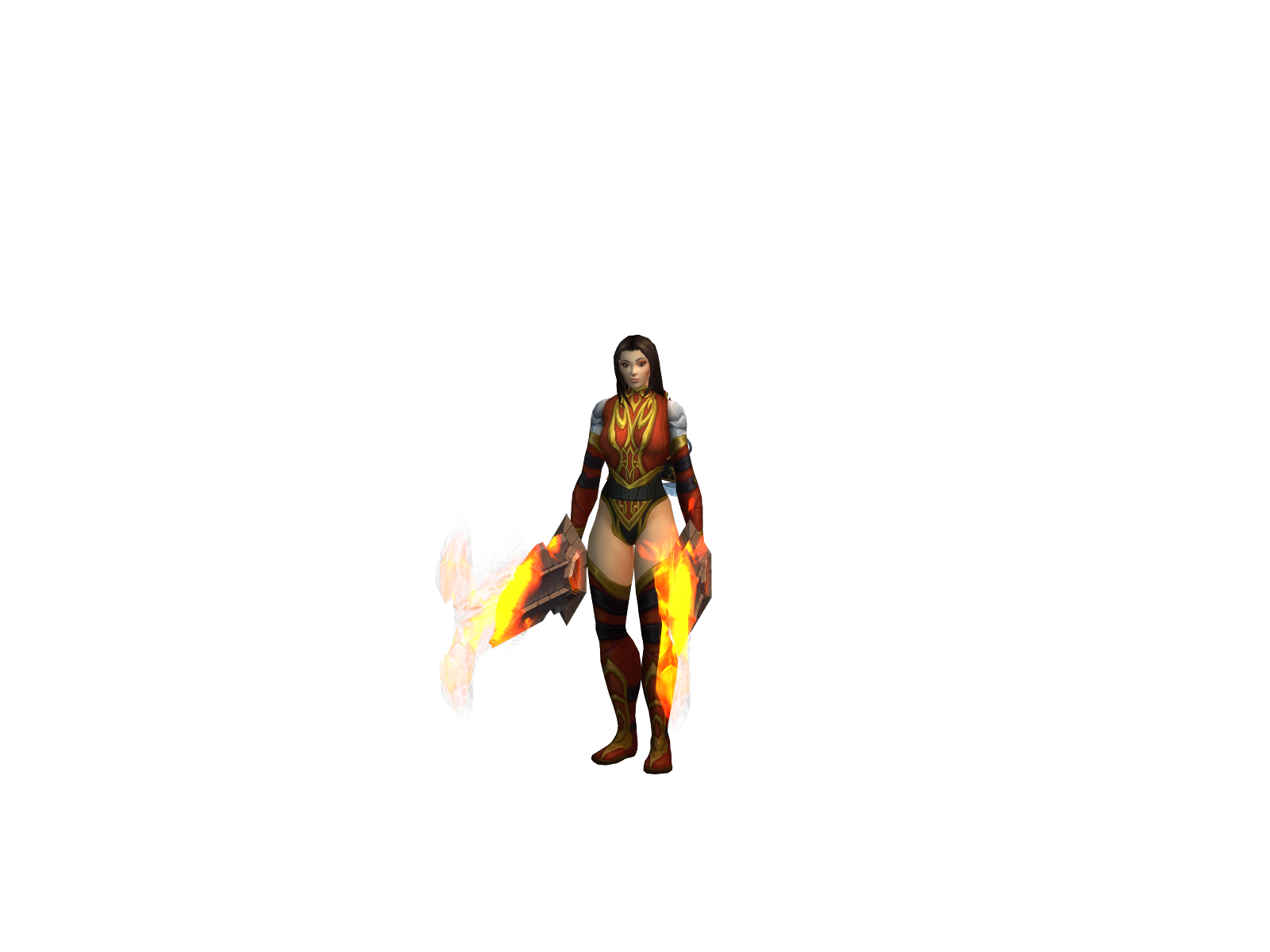 Ålyssa 3D character render