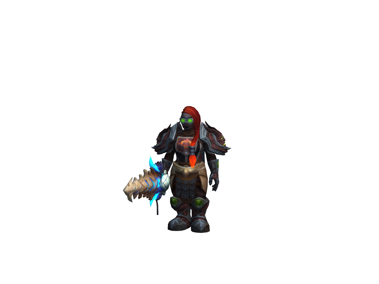 Zezalica 3D character render