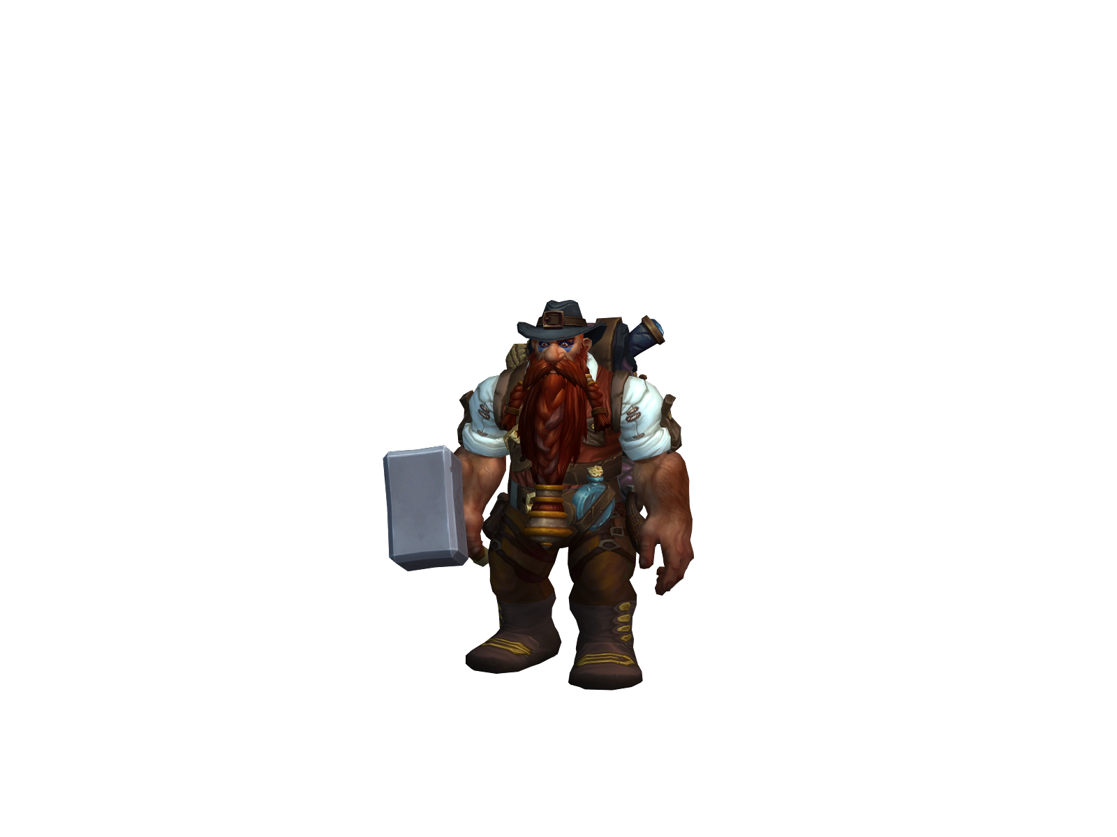 Khaomovarga 3D character render