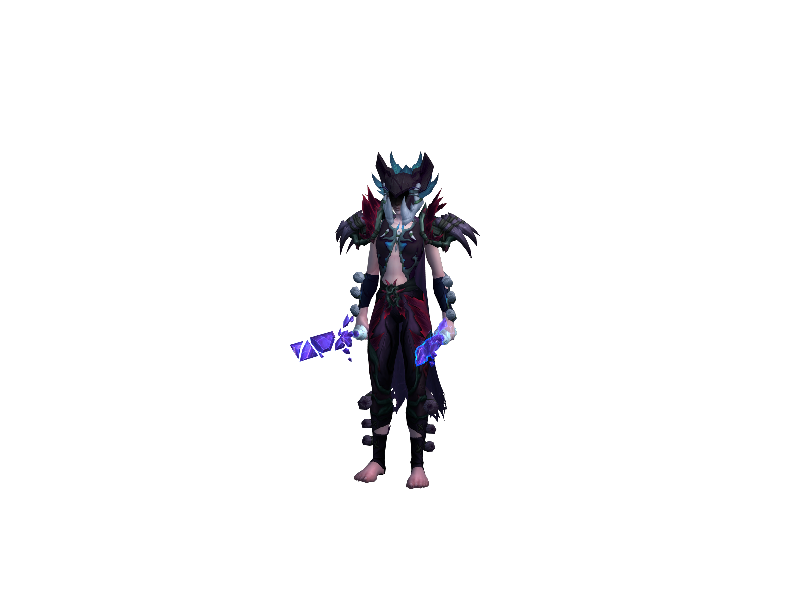 Runandhide 3D character render