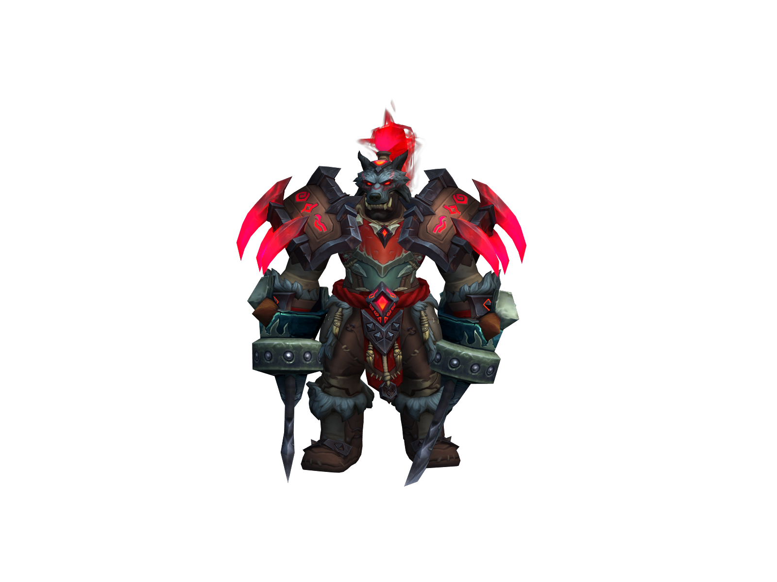 Shufda 3D character render