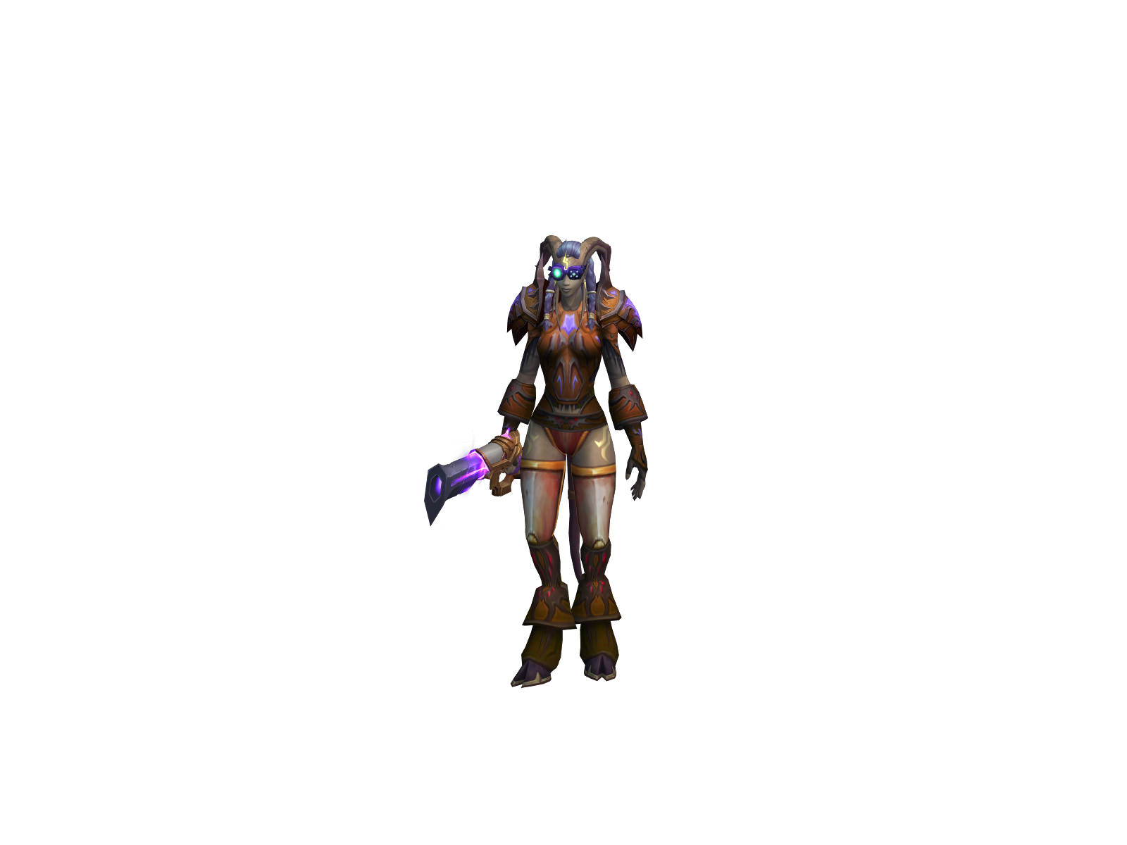 Elise 3D character render