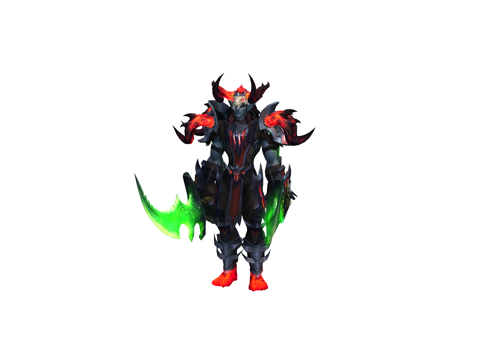 Illidantheog 3D character render