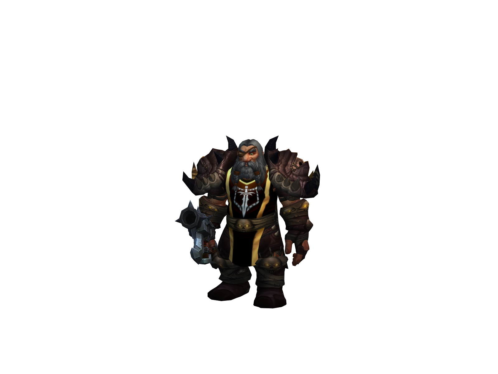Colbster 3D character render