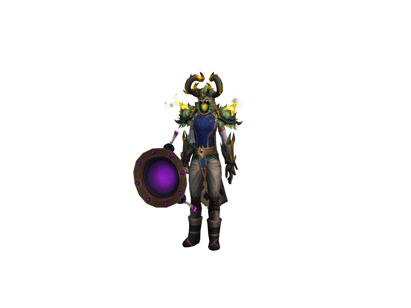 Trolliewolly 3D character render
