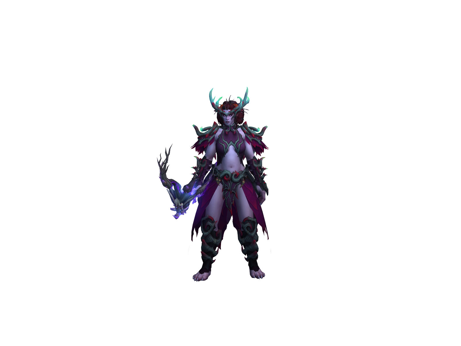 Nyrá 3D character render
