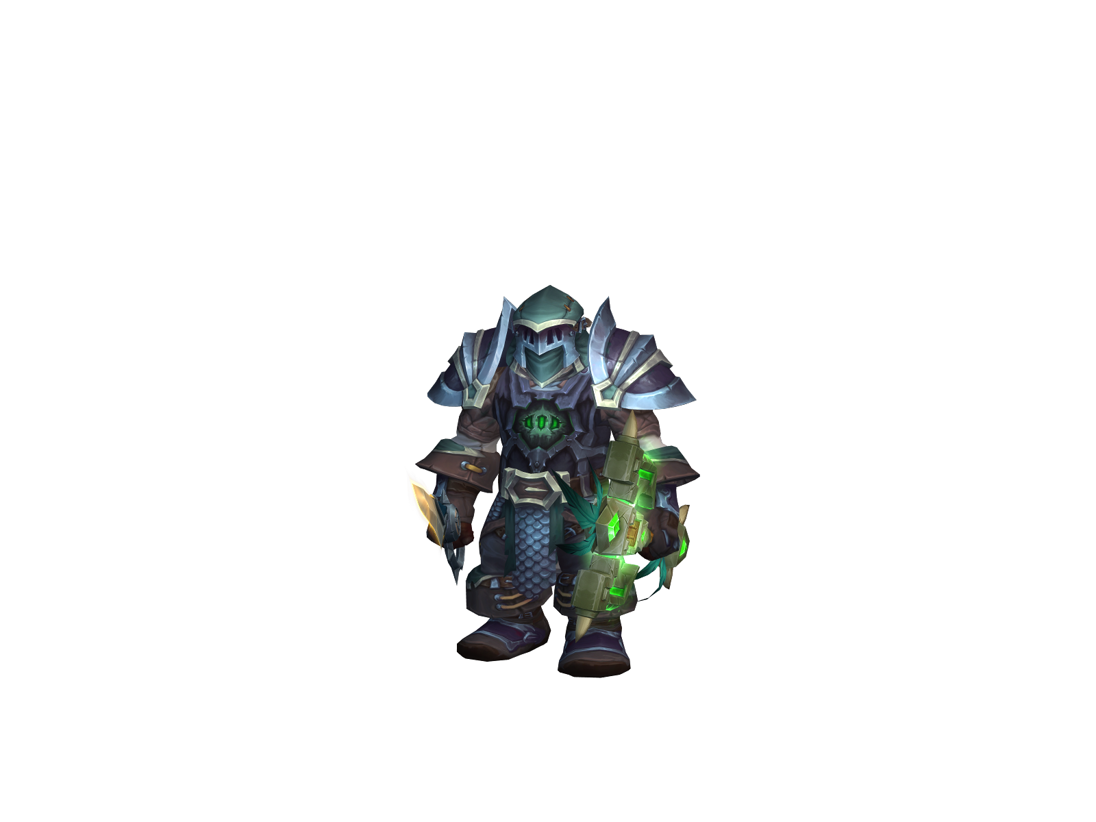 Grondh 3D character render