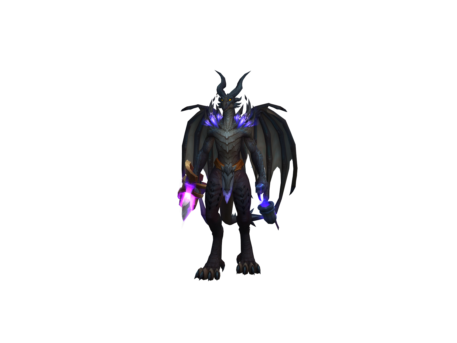Tyanos 3D character render