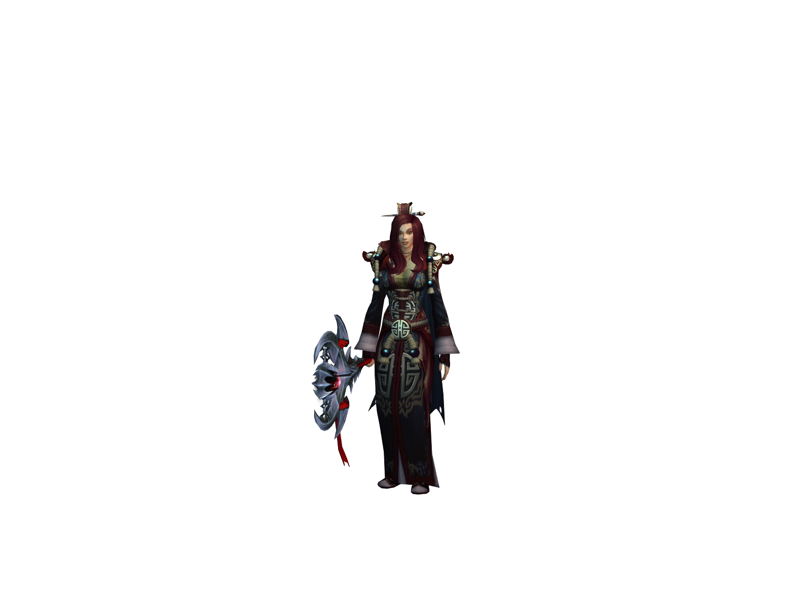Evalite 3D character render