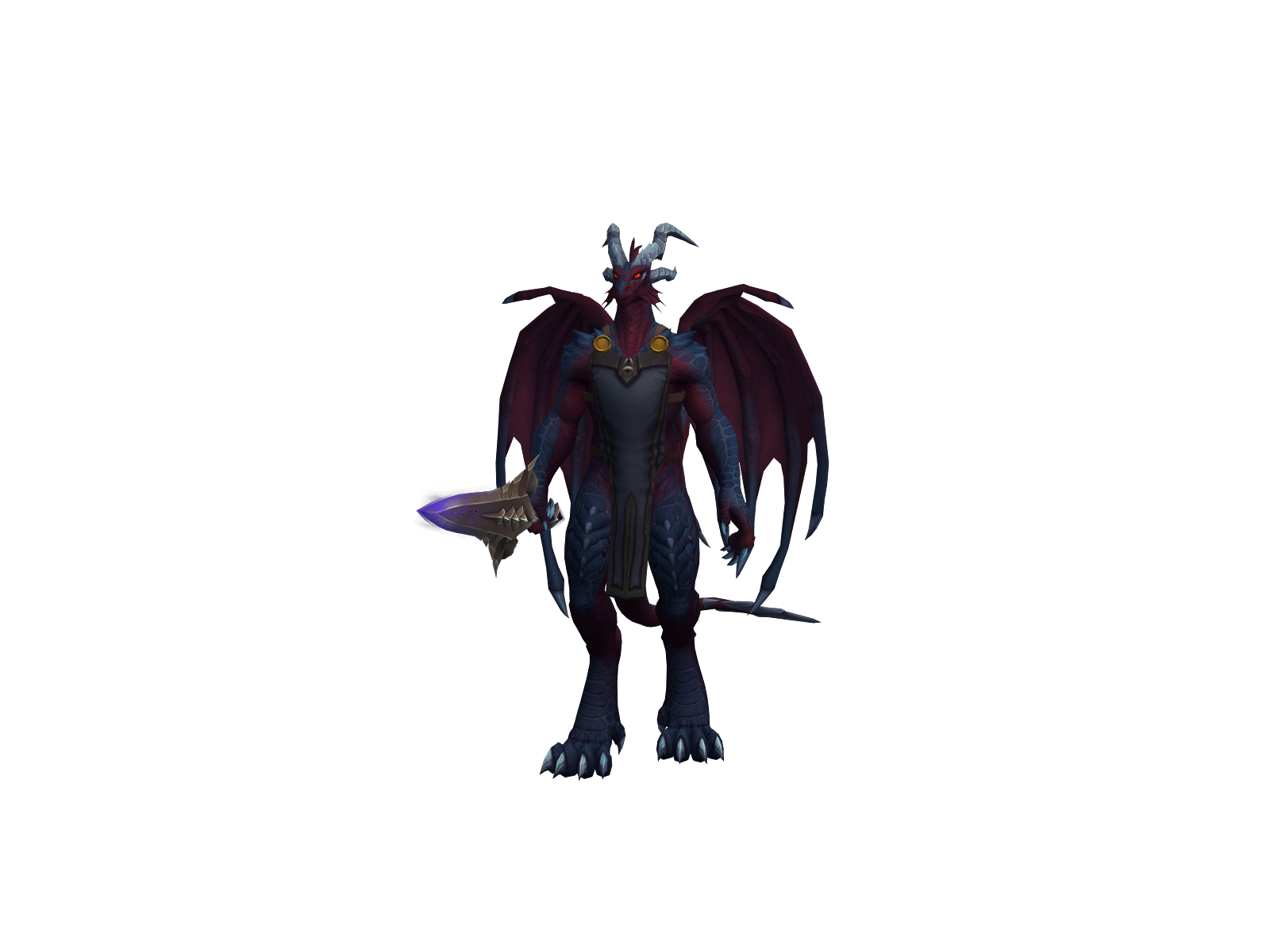 Dragen 3D character render