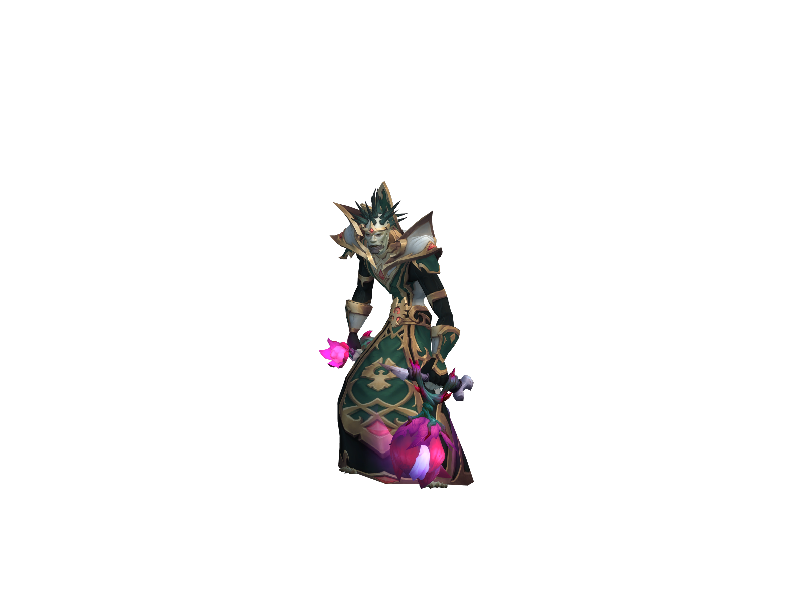 Pyroblade 3D character render