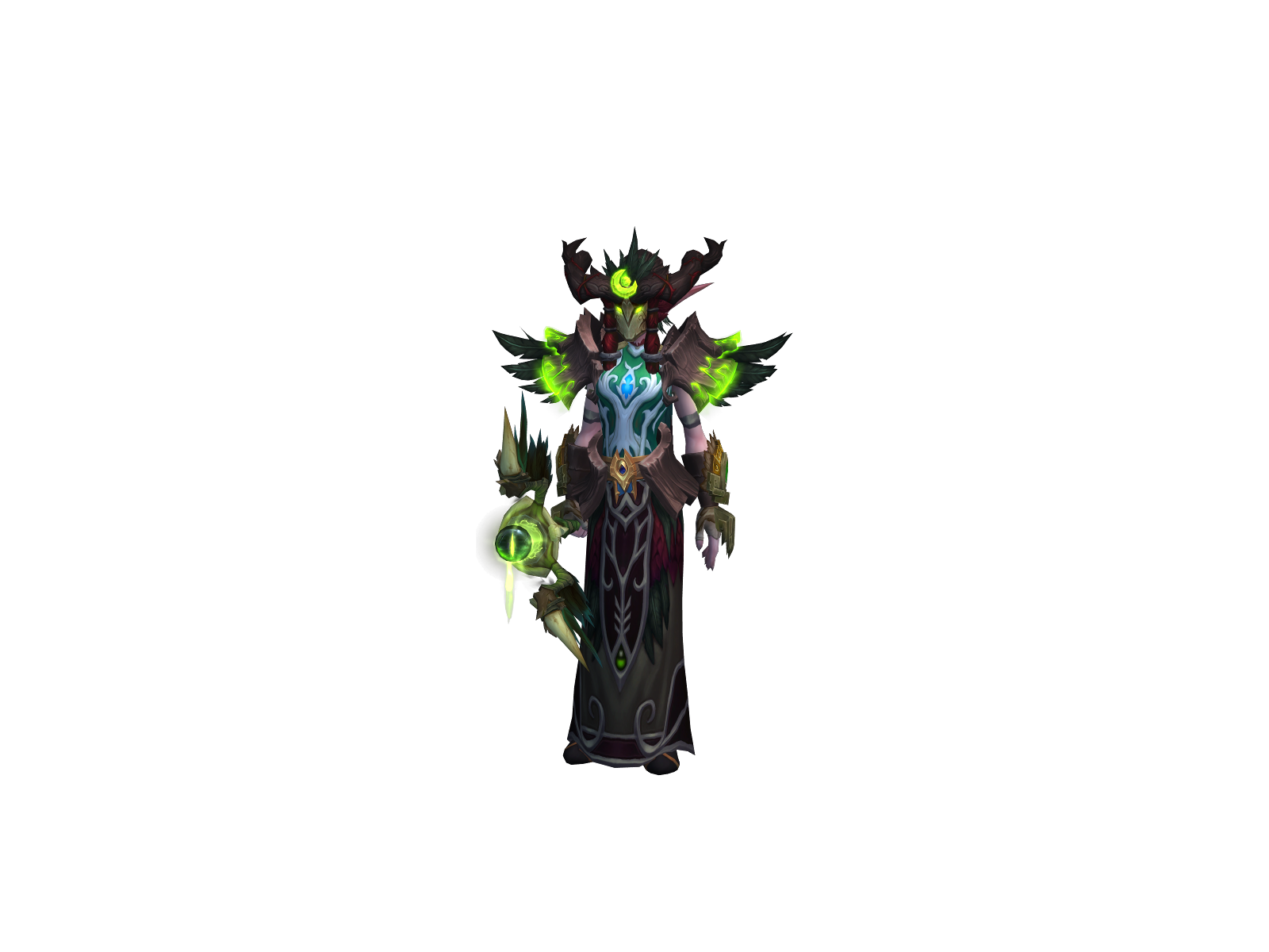 Fibonacci 3D character render