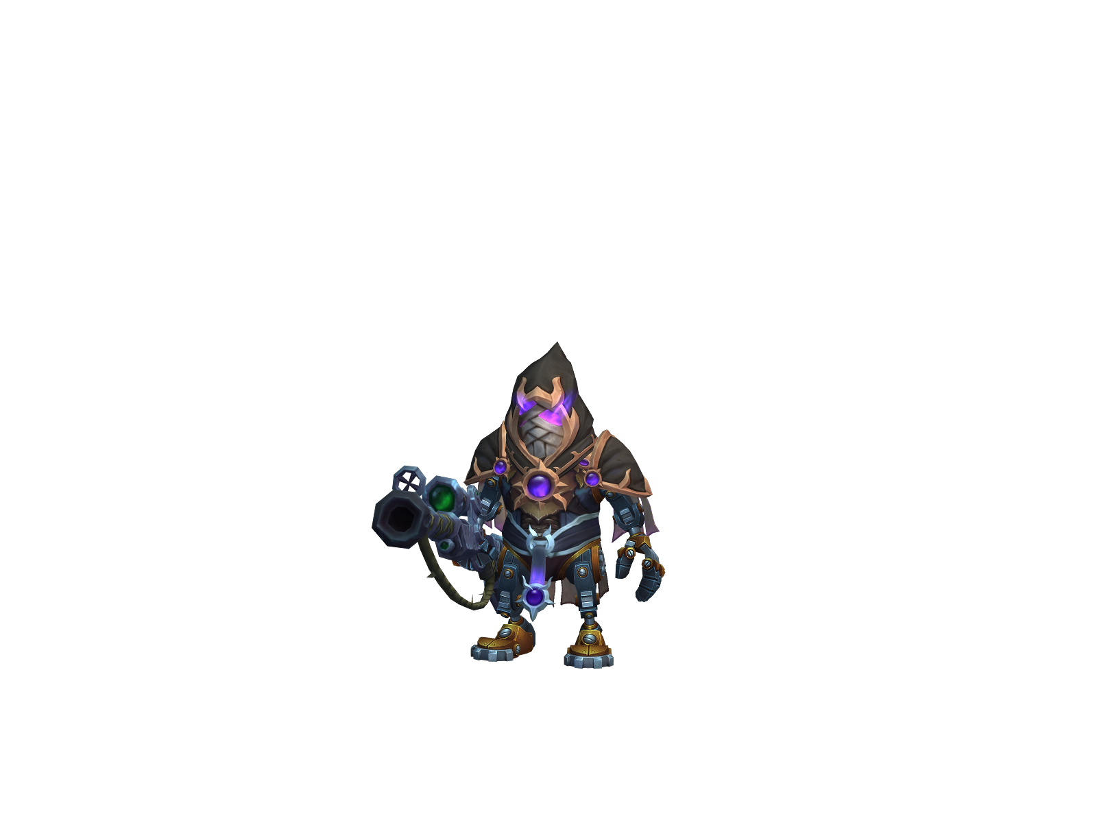 Lysopé 3D character render