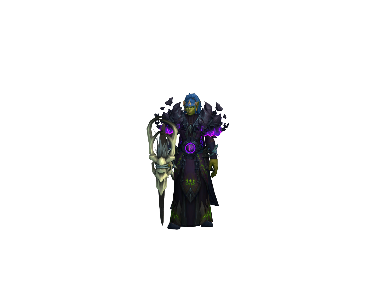 Orci 3D character render