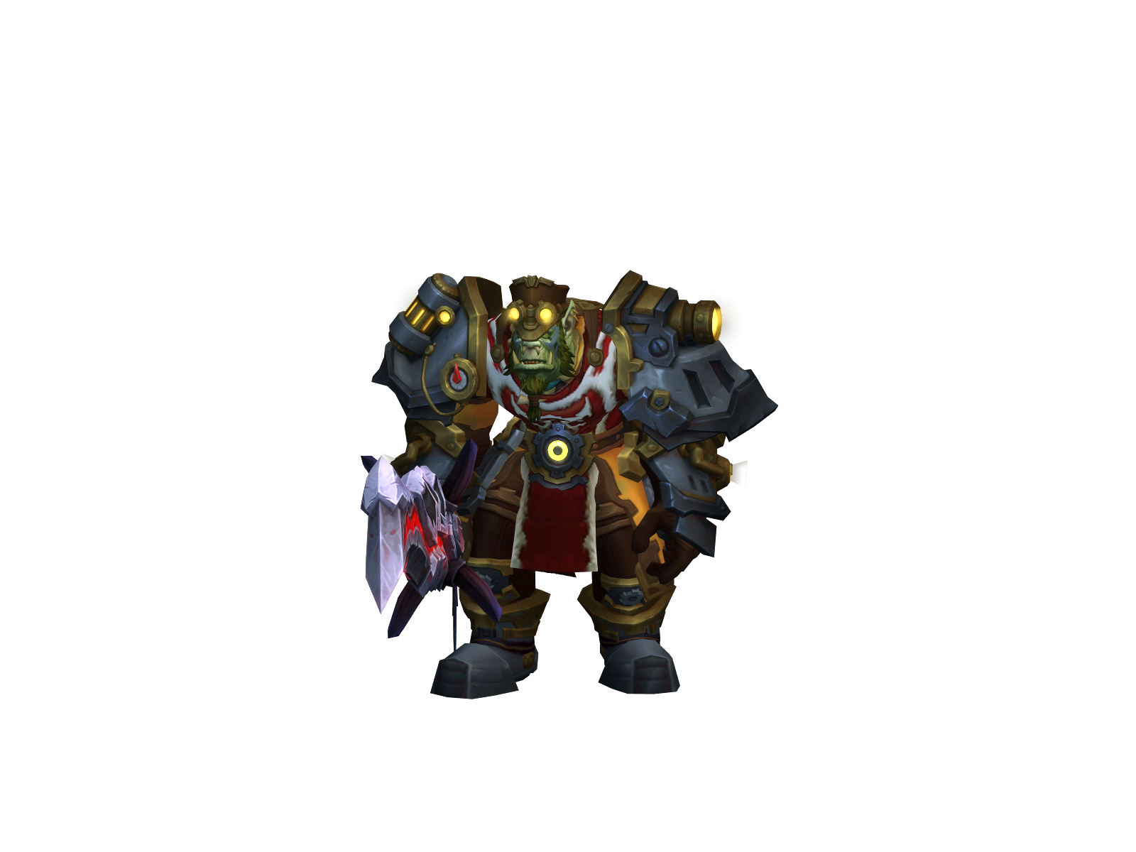 Bierotan 3D character render