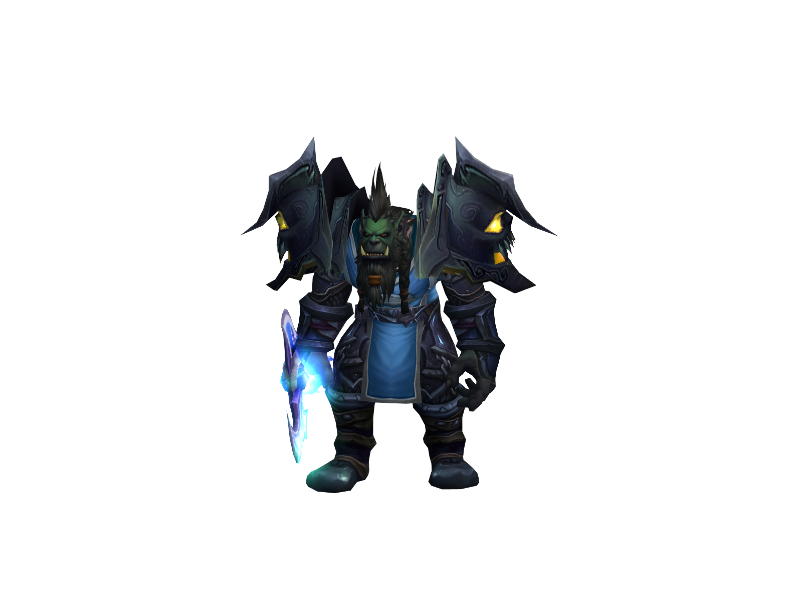 Rhews 3D character render