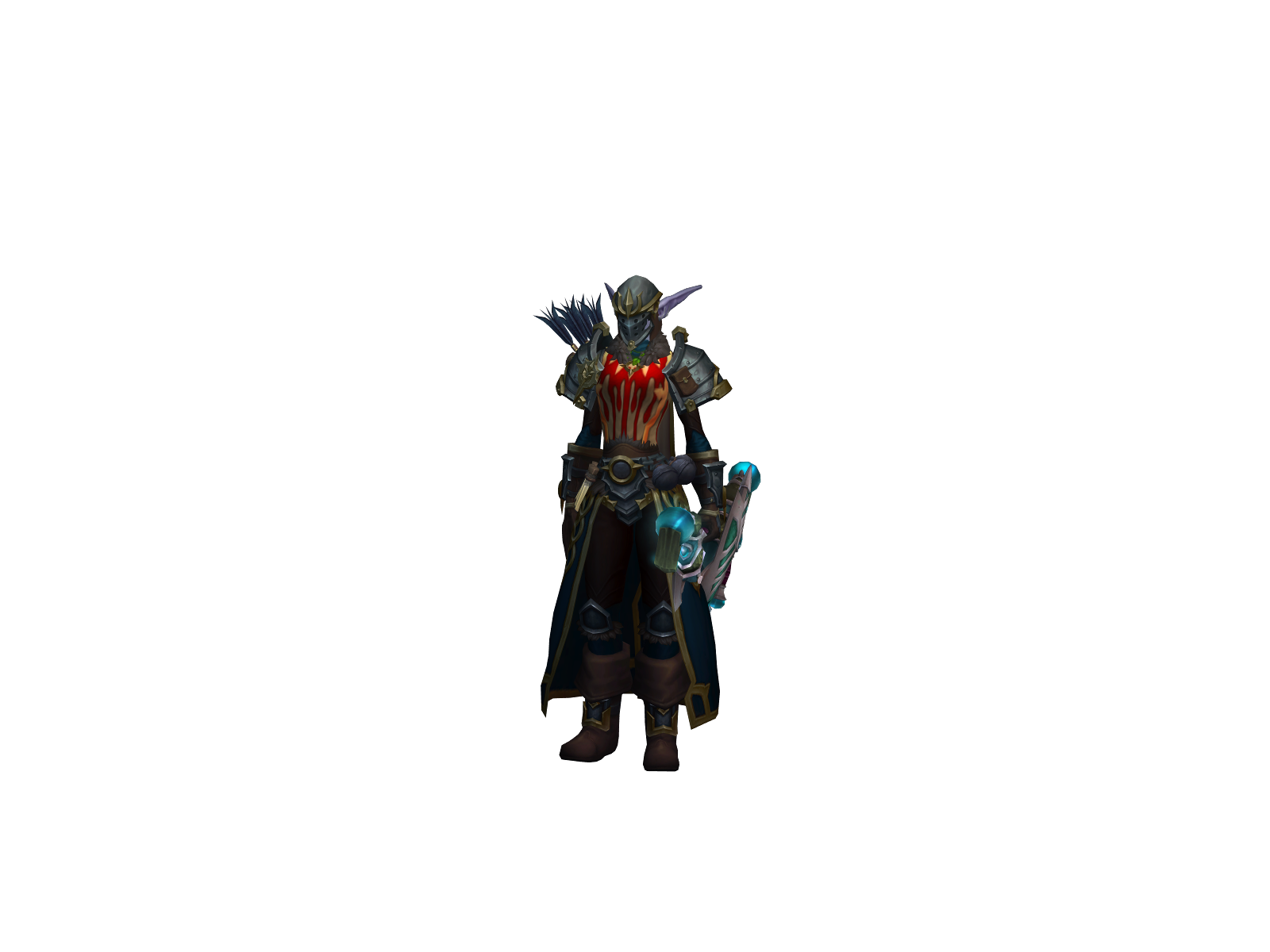 Milerok 3D character render