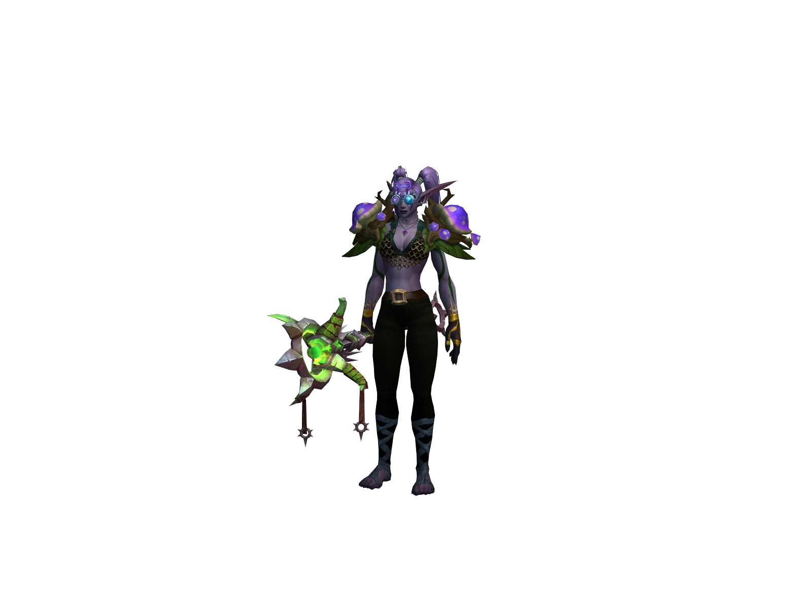 Nonelf 3D character render