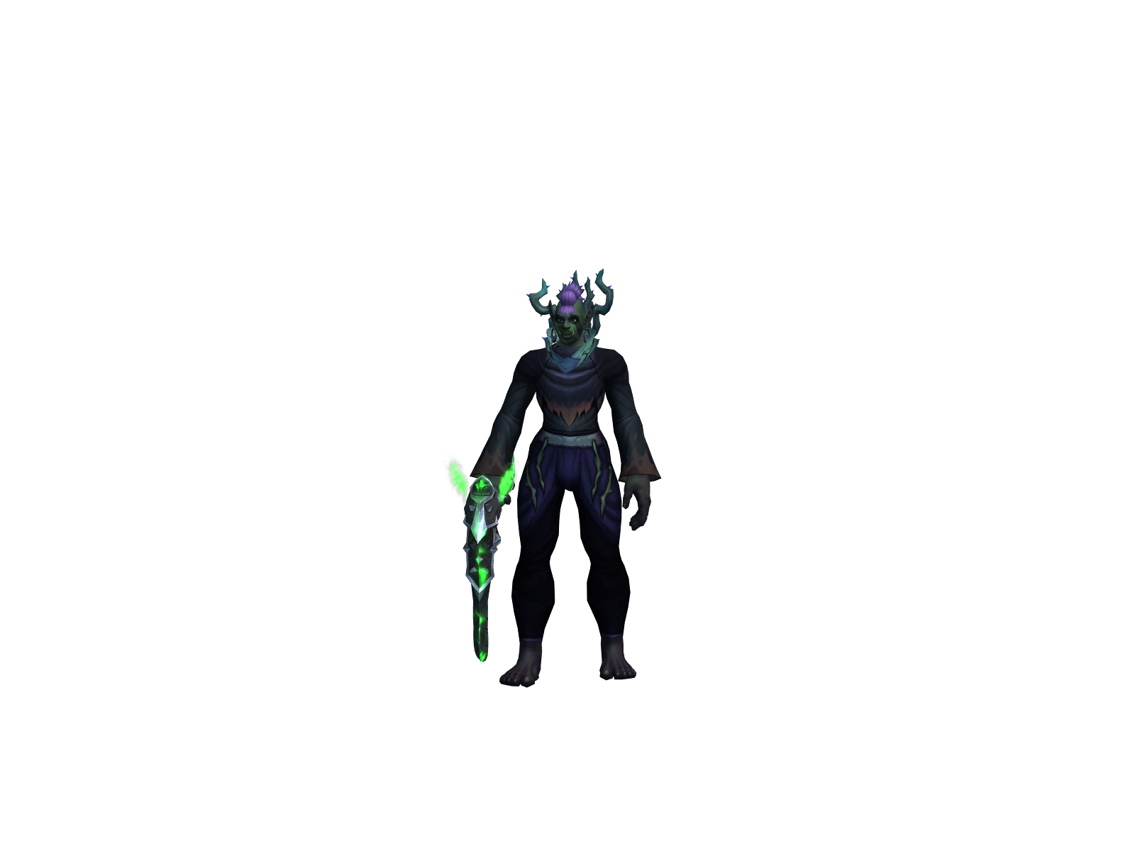 Wycked 3D character render